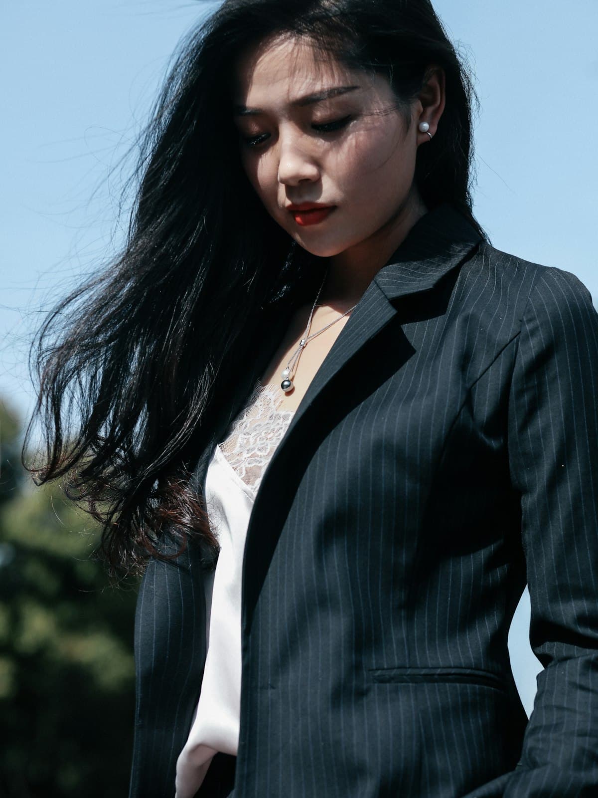 Marella — Blazer lungo con cintura