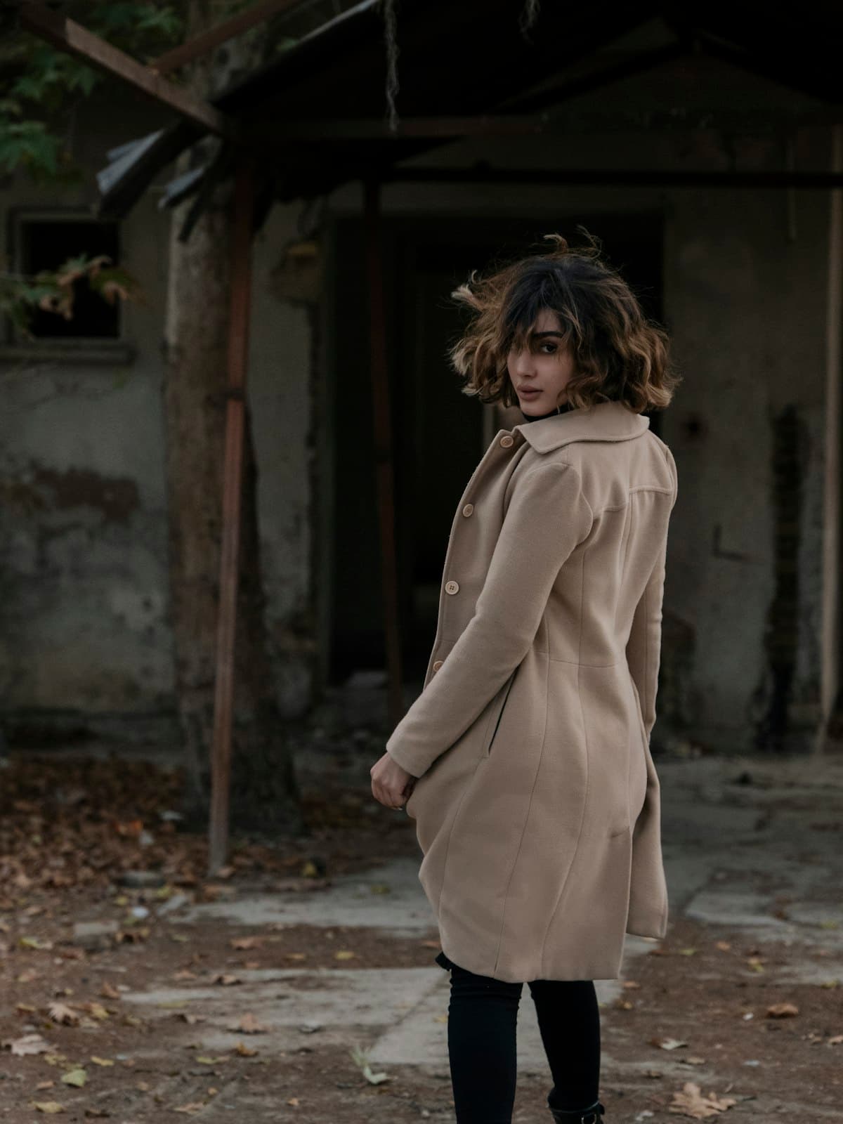 H&M — Cappotto lungo doppiopetto