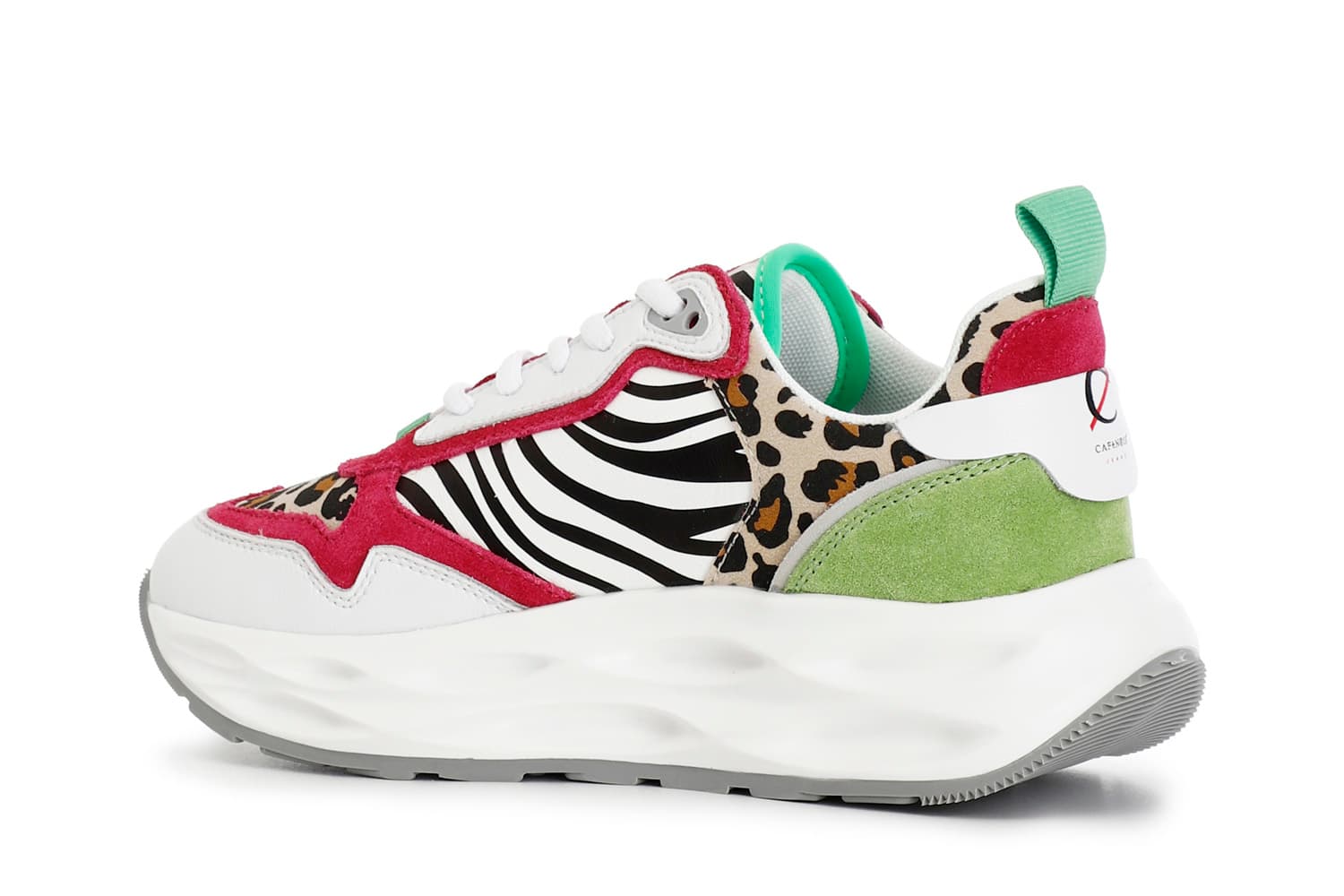 Scarpe running con riporti animalier multi animalier — vista 2