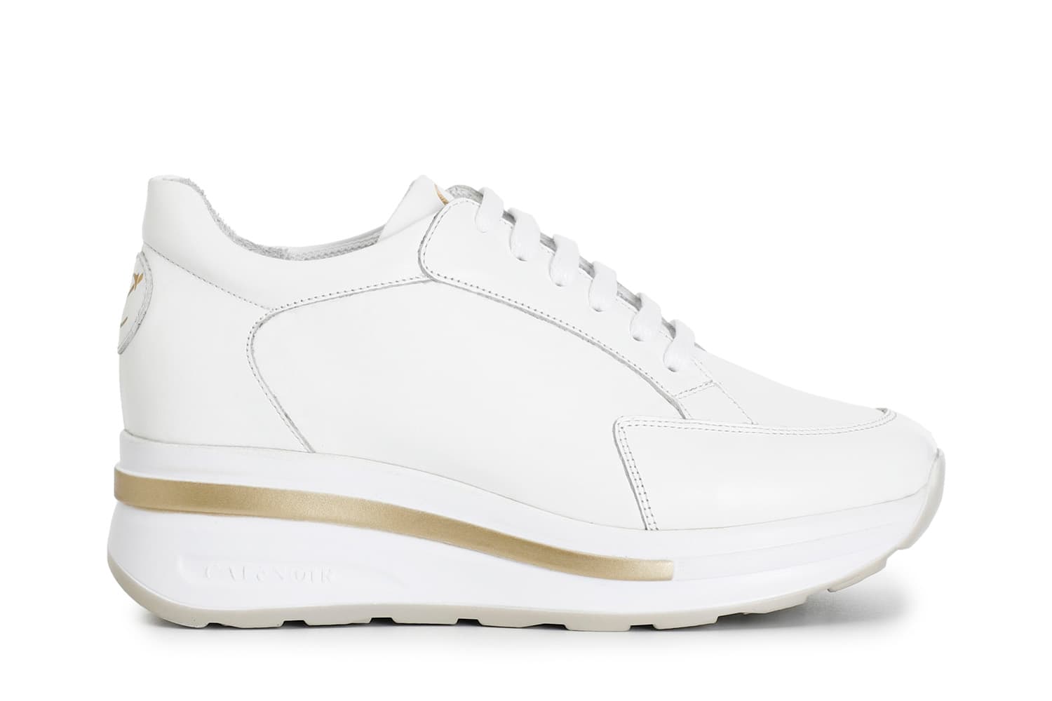 CafèNoir — Sneakers in pelle bianco
