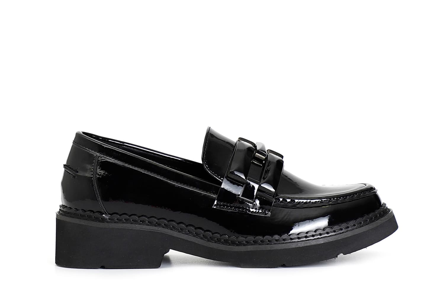 CafèNoir — Mocassino da donna con morsetto nero
