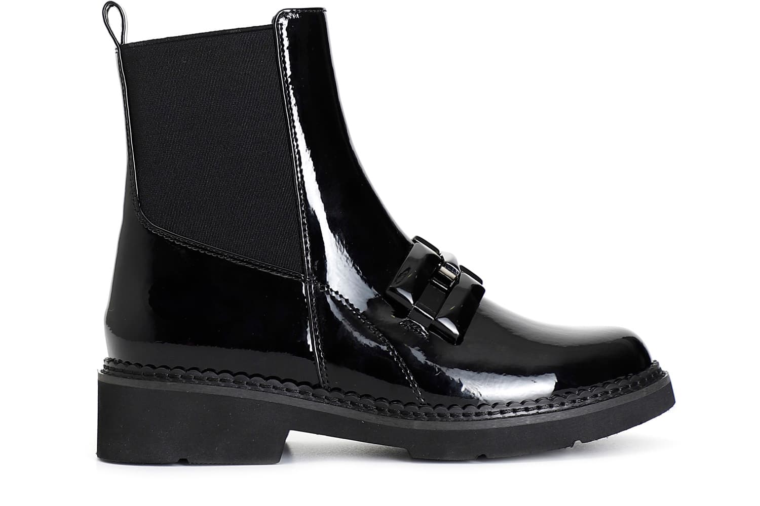 CafèNoir — Mocassino da donna con morsetto nero