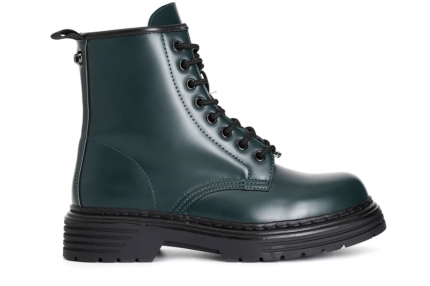 CafèNoir — Tronchetto da donna in similpelle spazzolato verde