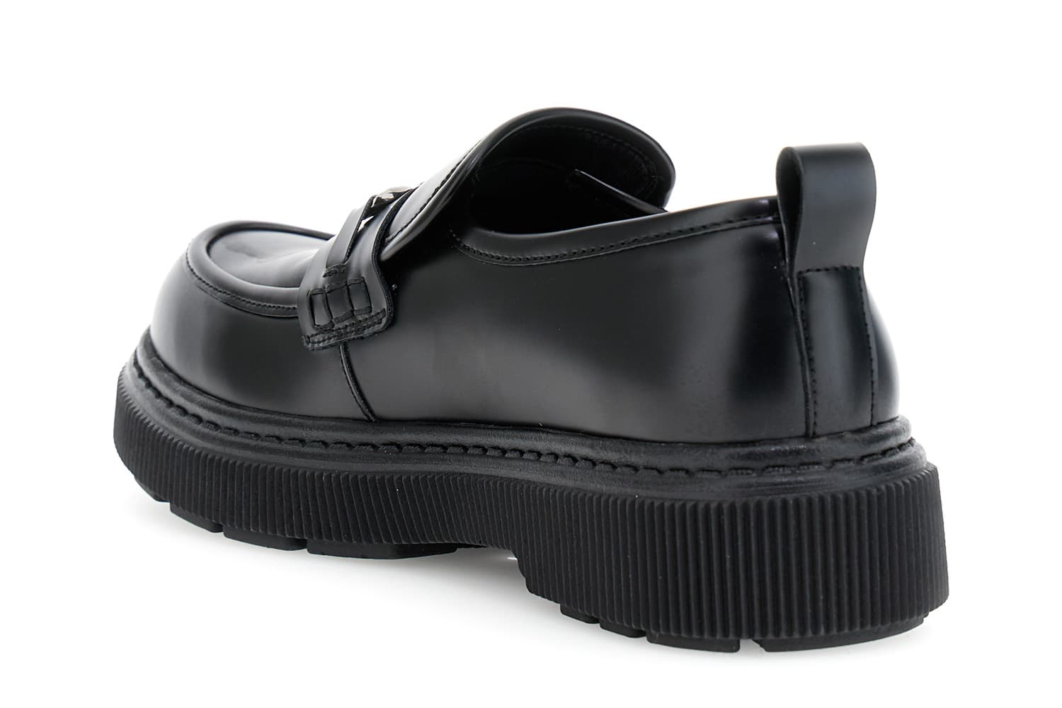 Mocassini con accessorio personalizzato nero — vista 2