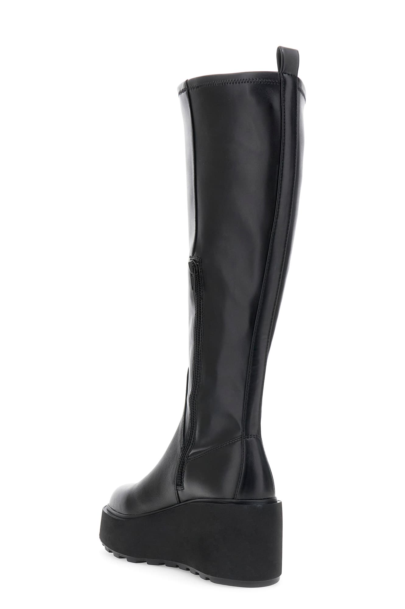 Stivali in pelle nero — vista 2