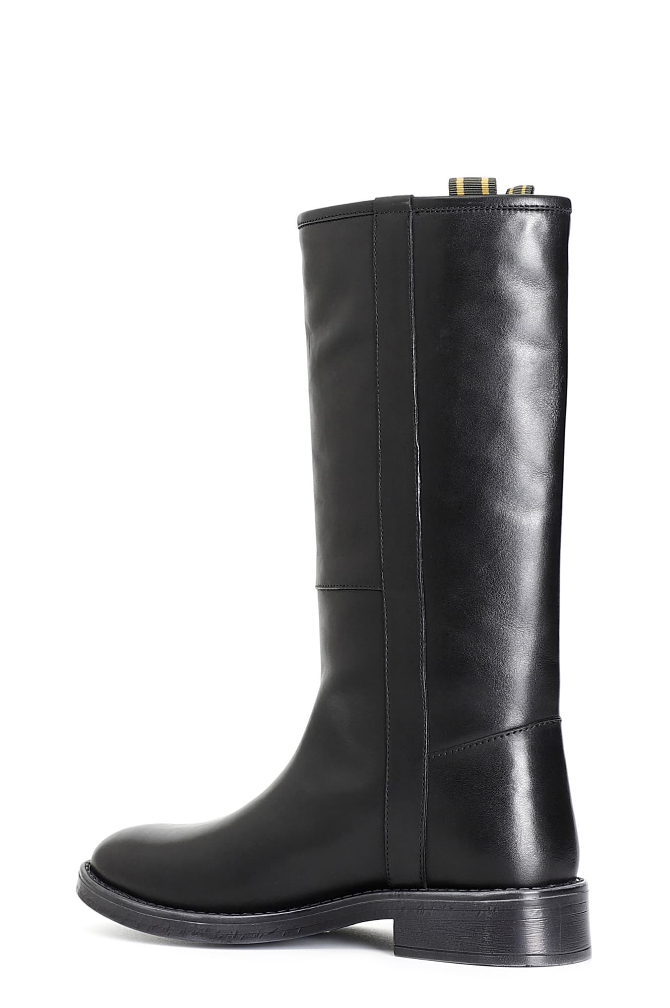 Stivale in pelle nero — vista 4