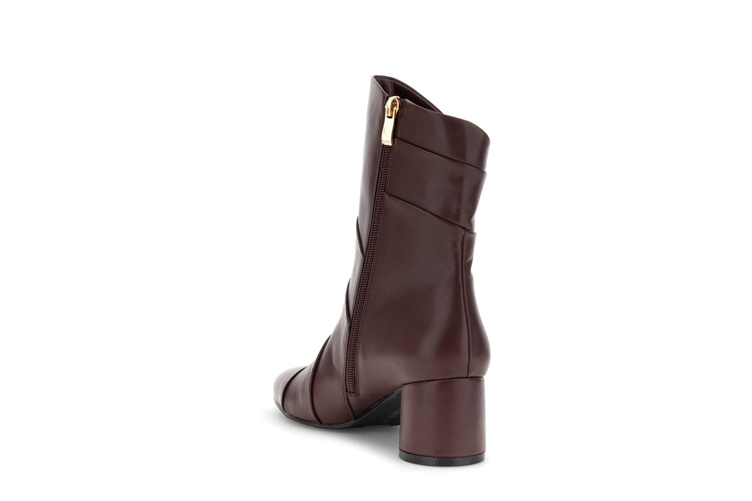 Tronchetti con taglio asimmetrico bordeaux — vista 2