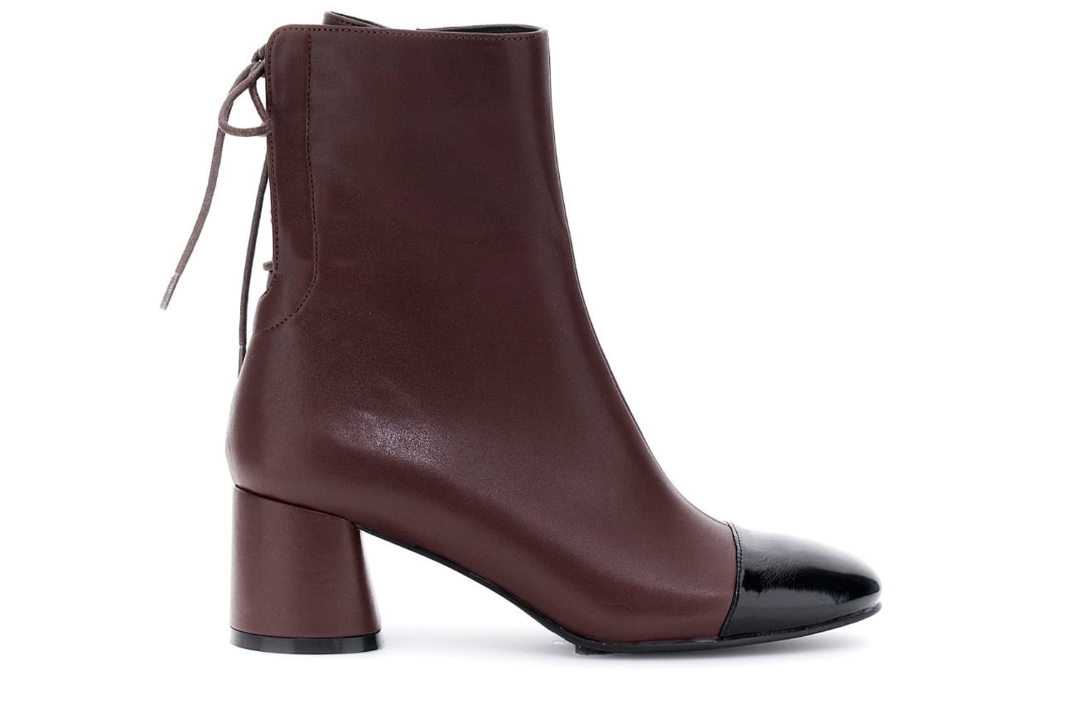 CafèNoir — Tronchetti con allacciatura sul retro nero/bordeaux
