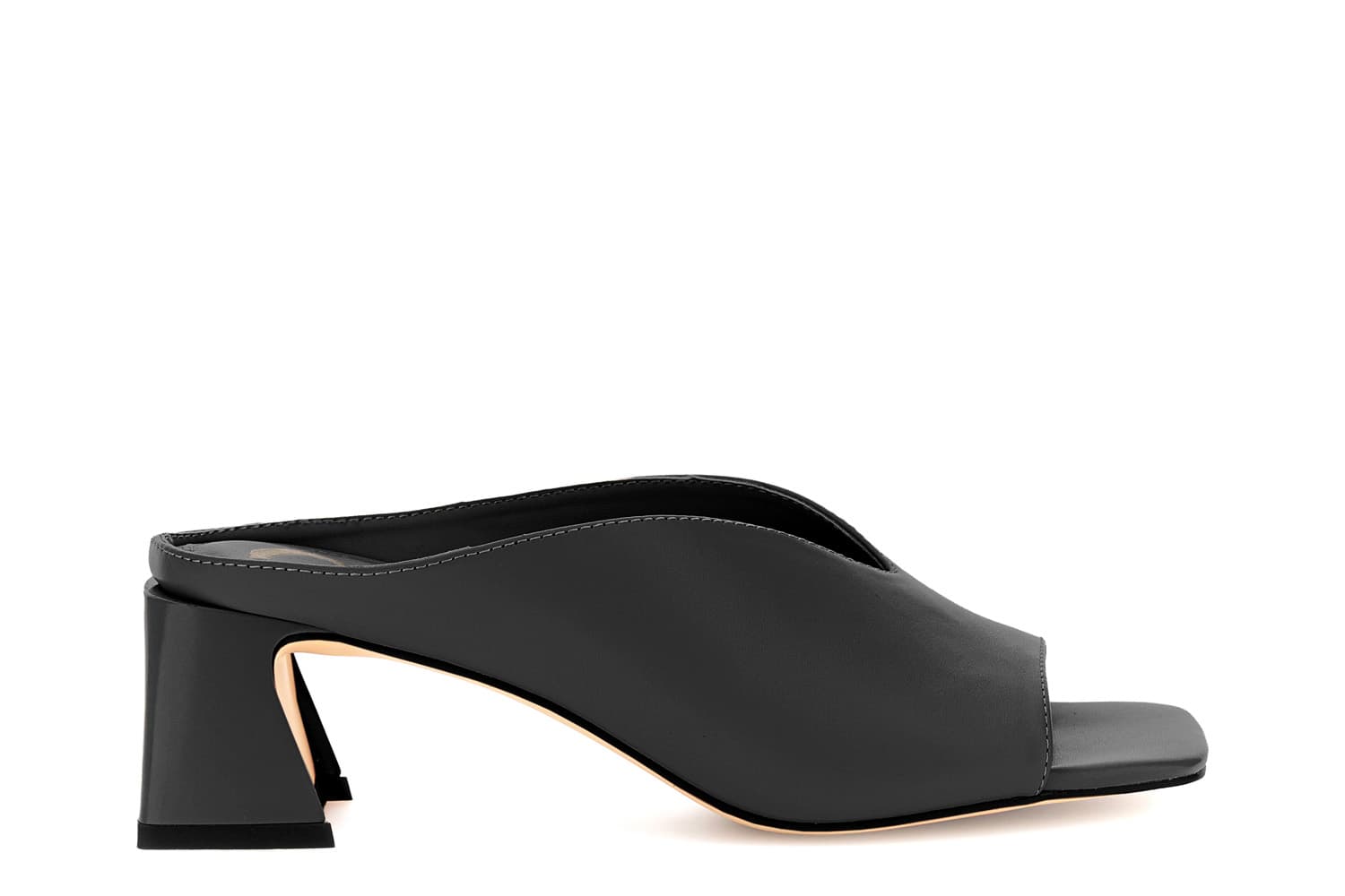 CafèNoir — Sabot in nappa nero