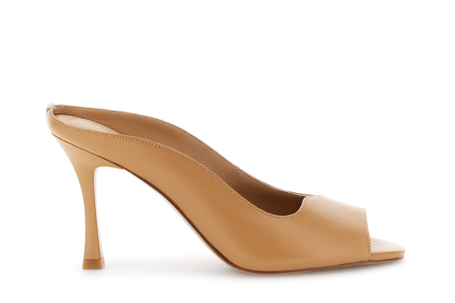 CafèNoir — Sandali mules open-toe in nappa nude