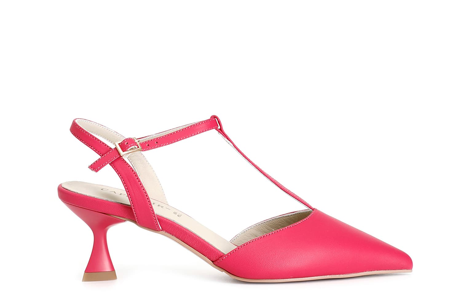 CafèNoir — Décolleté in nappa chiusa sul davanti fuxia
