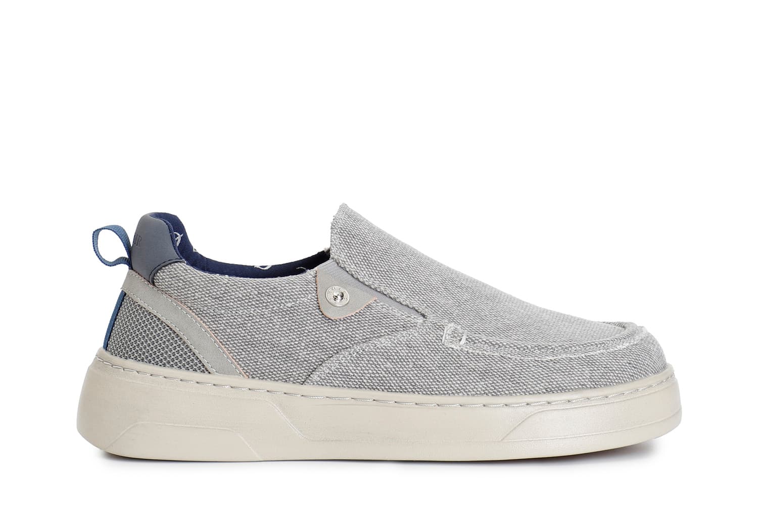 CafèNoir — Slip-on in tessuto grigio