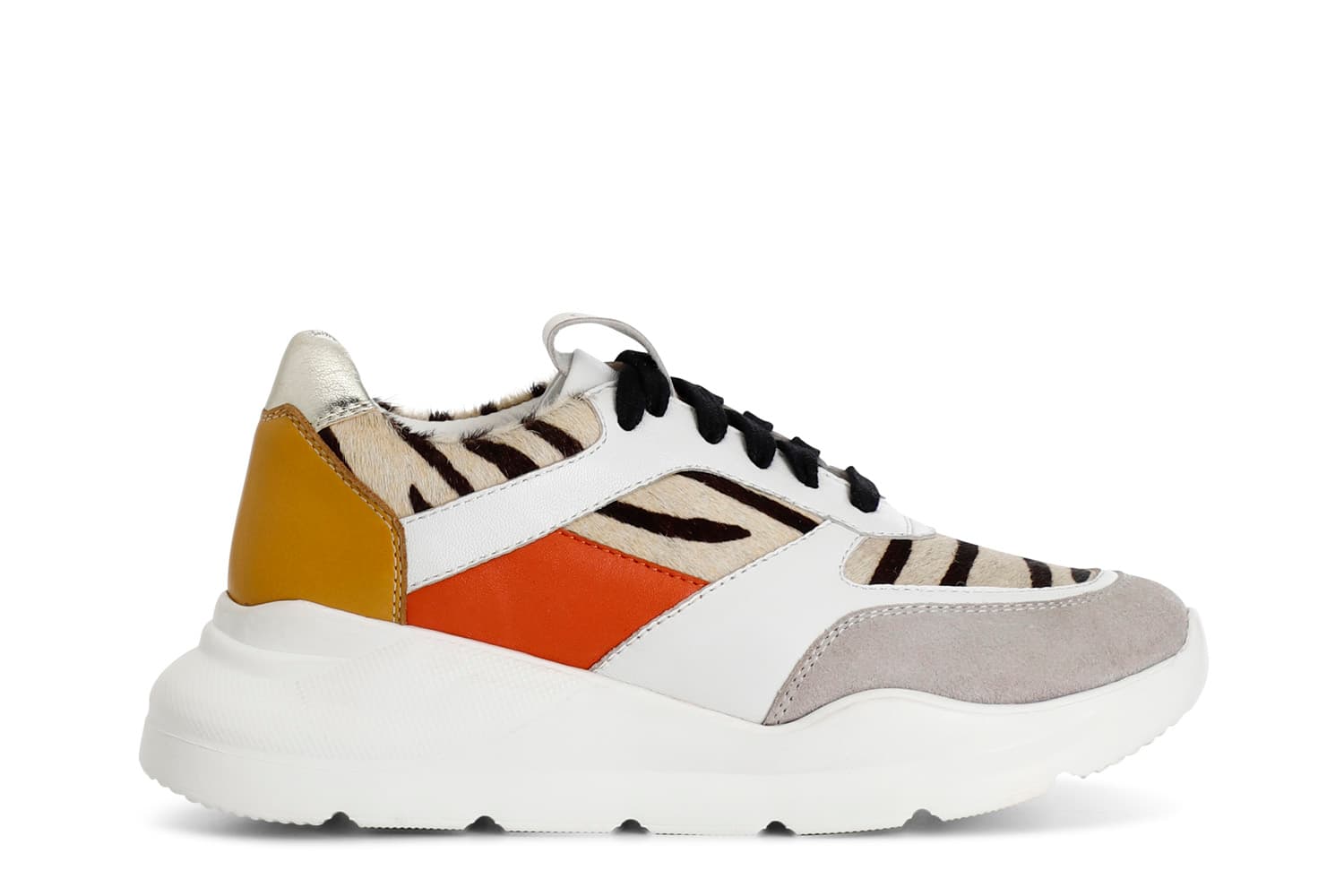 CafèNoir — Sneakers multi cavallino zebrato multi zebrato