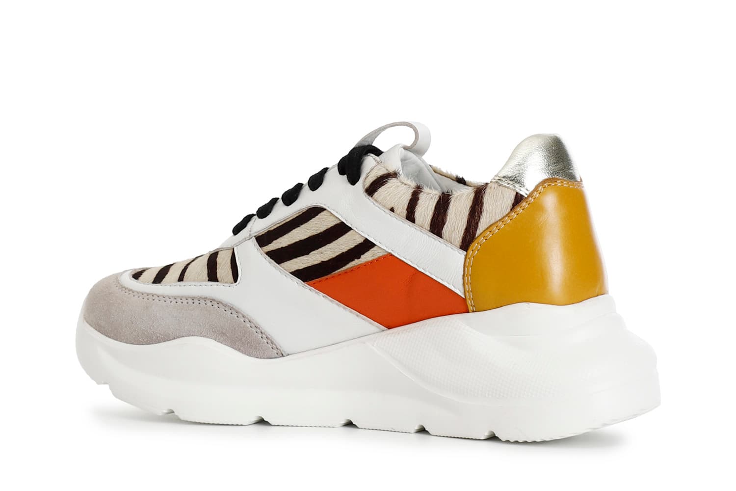 Sneakers multi cavallino zebrato multi zebrato — vista 2