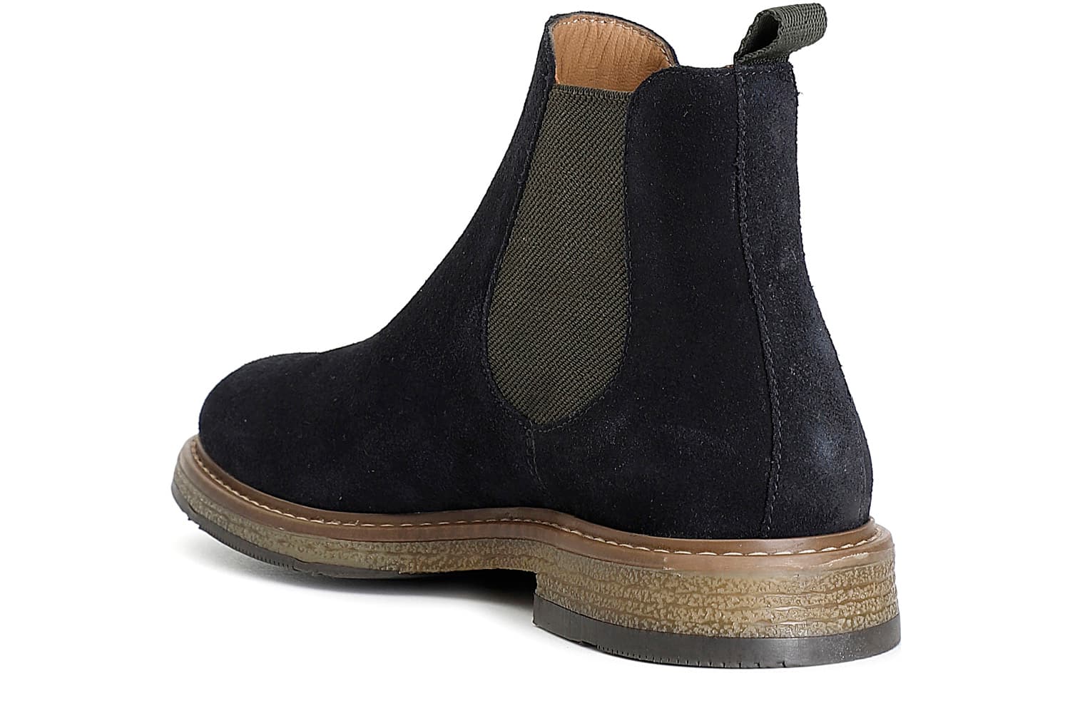 Beatles da uomo in pelle scamosciata navy — vista 2
