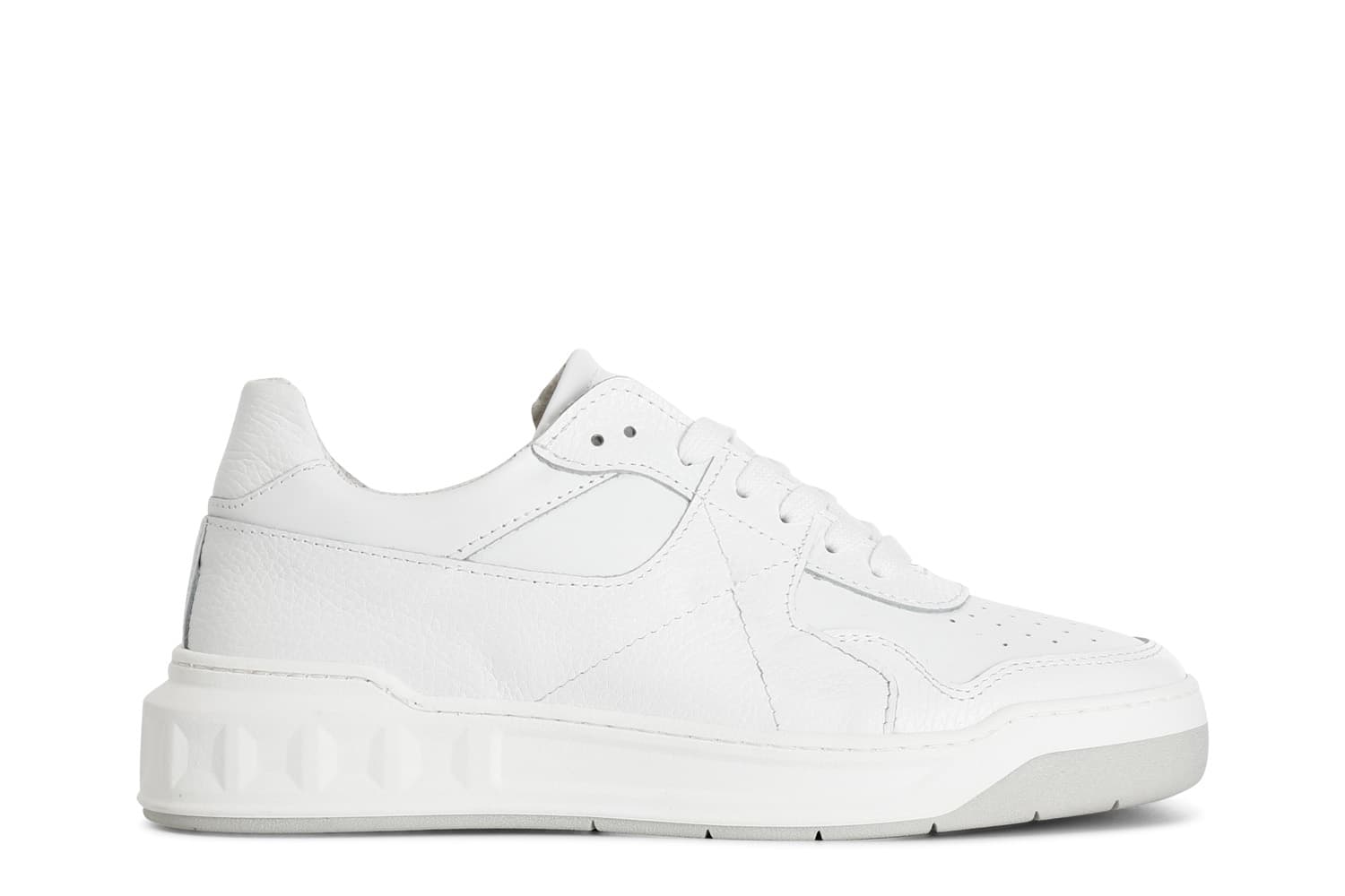 CafèNoir — Sneakers uomo in pelle bianco