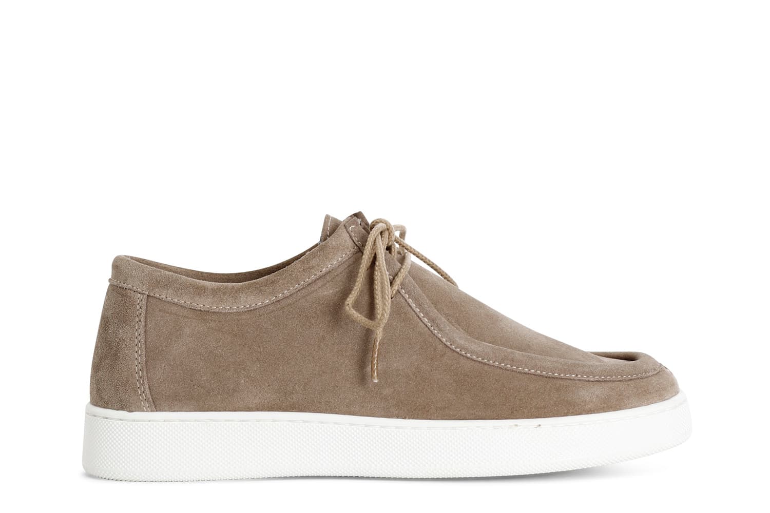 CafèNoir — Scarpa uomo con vaschetta in pelle scamosciata noce