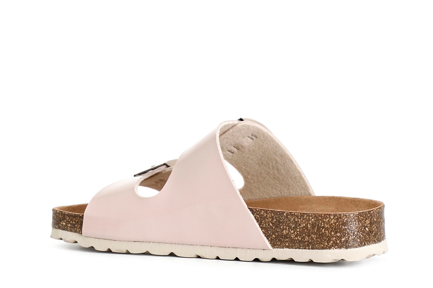Ciabatta donna in vernice cipria — vista 2
