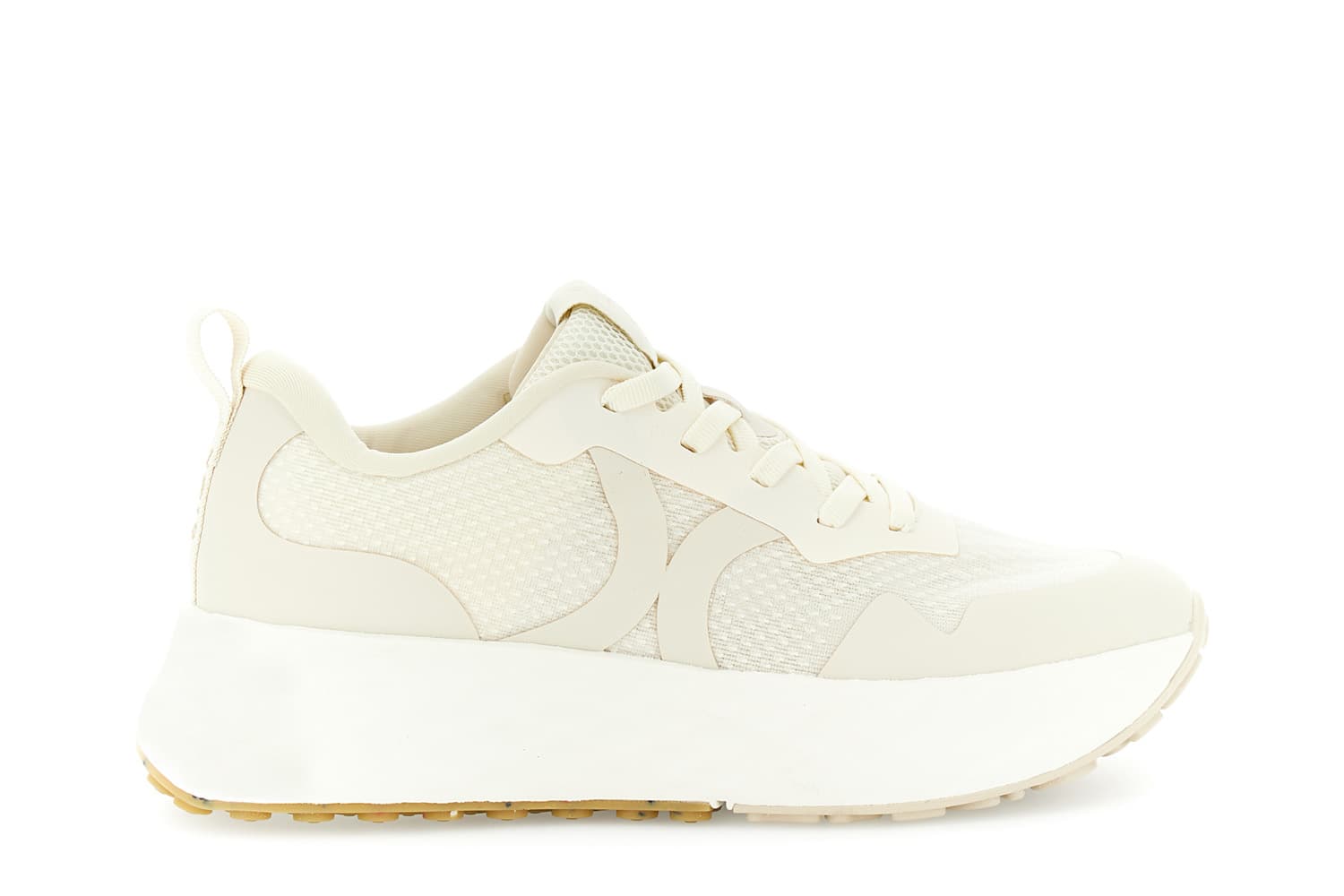CafèNoir — Sneakers in tessuto beige