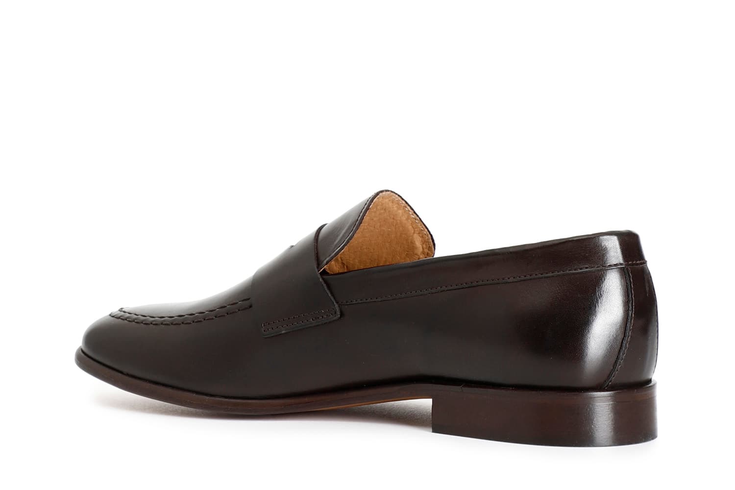 Mocassini uomo in pelle t.moro — vista 2