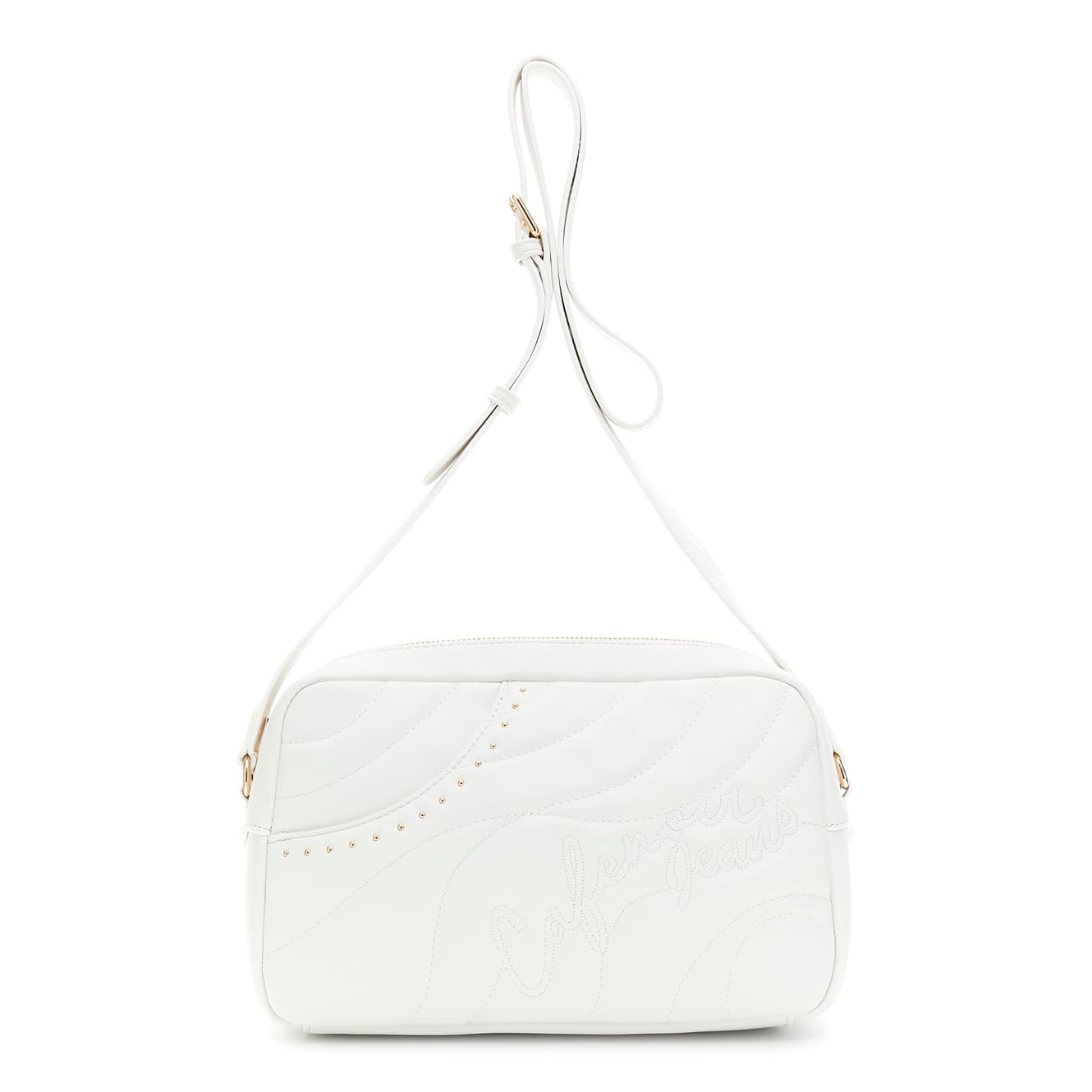 CafèNoir — Camera bag con trapuntatura imbottita bianco