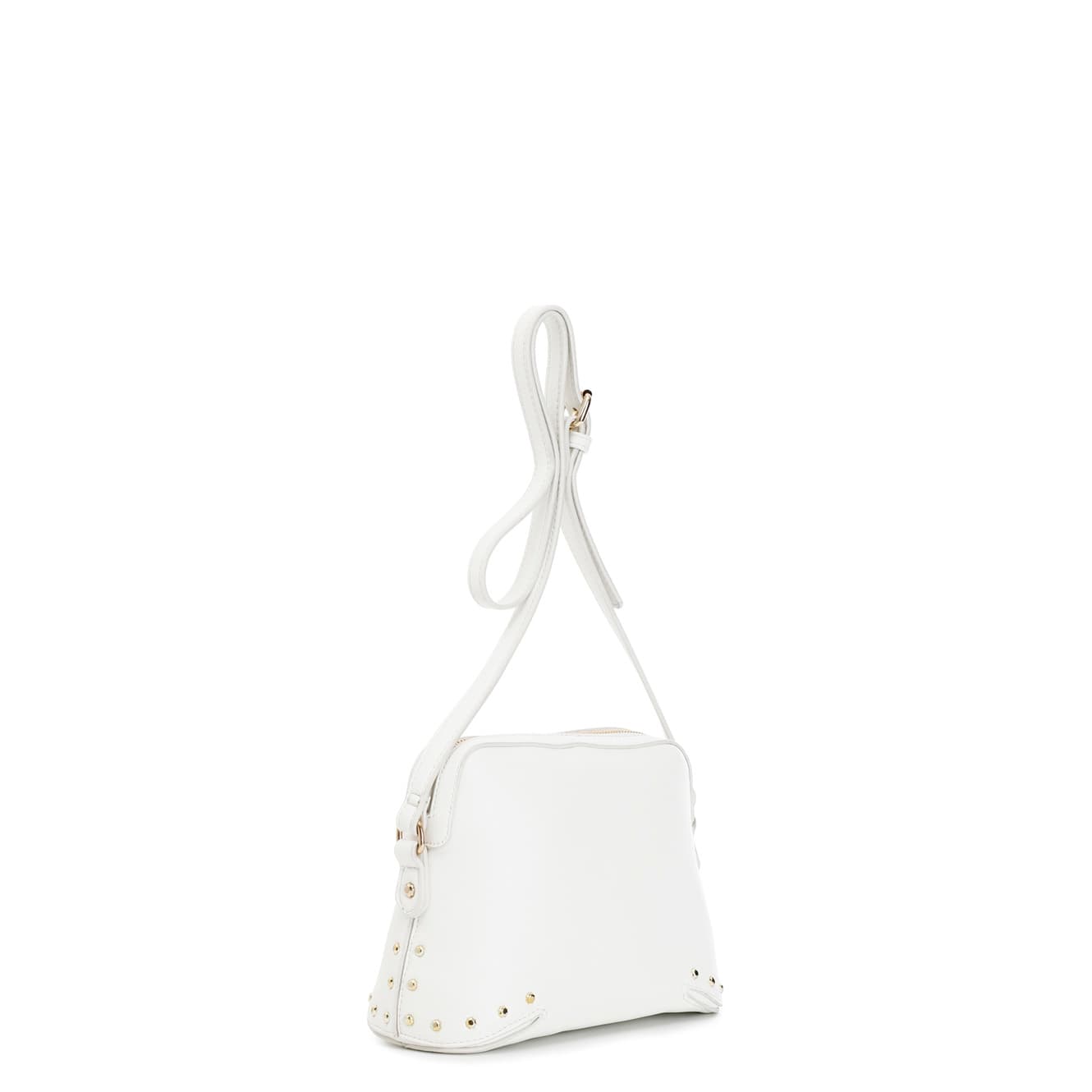 Camera bag con applicazione di rivetti bianco — vista 2