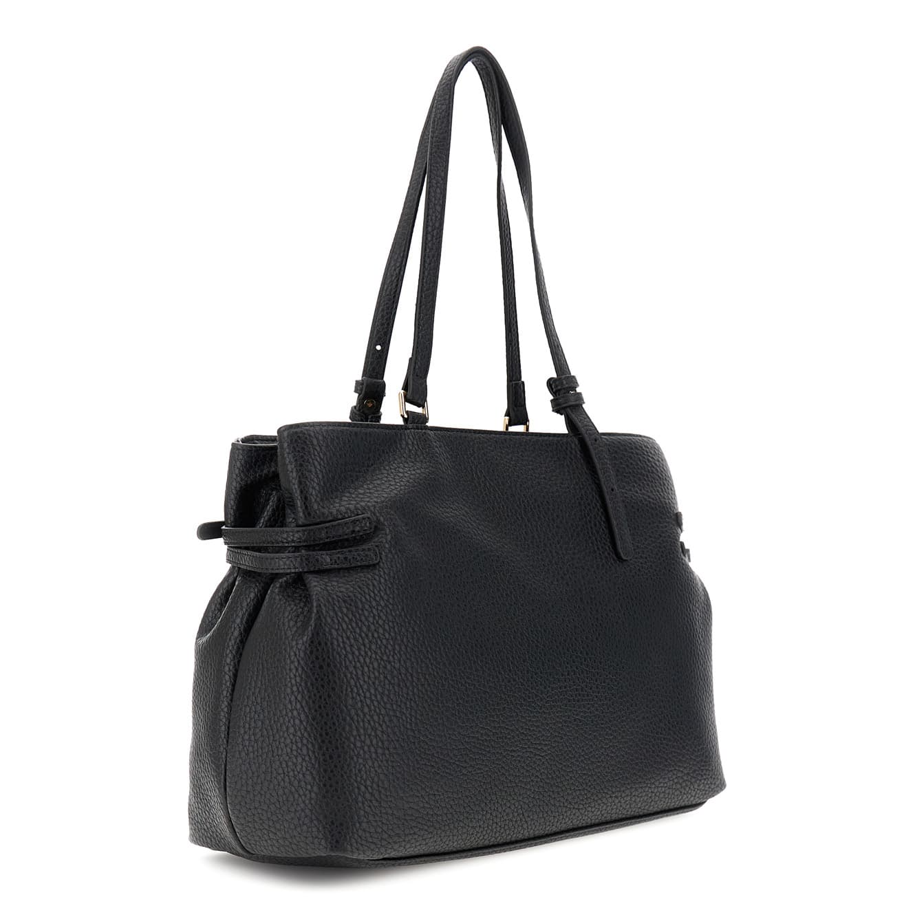 Shopping effetto pelle con grana nero — vista 2
