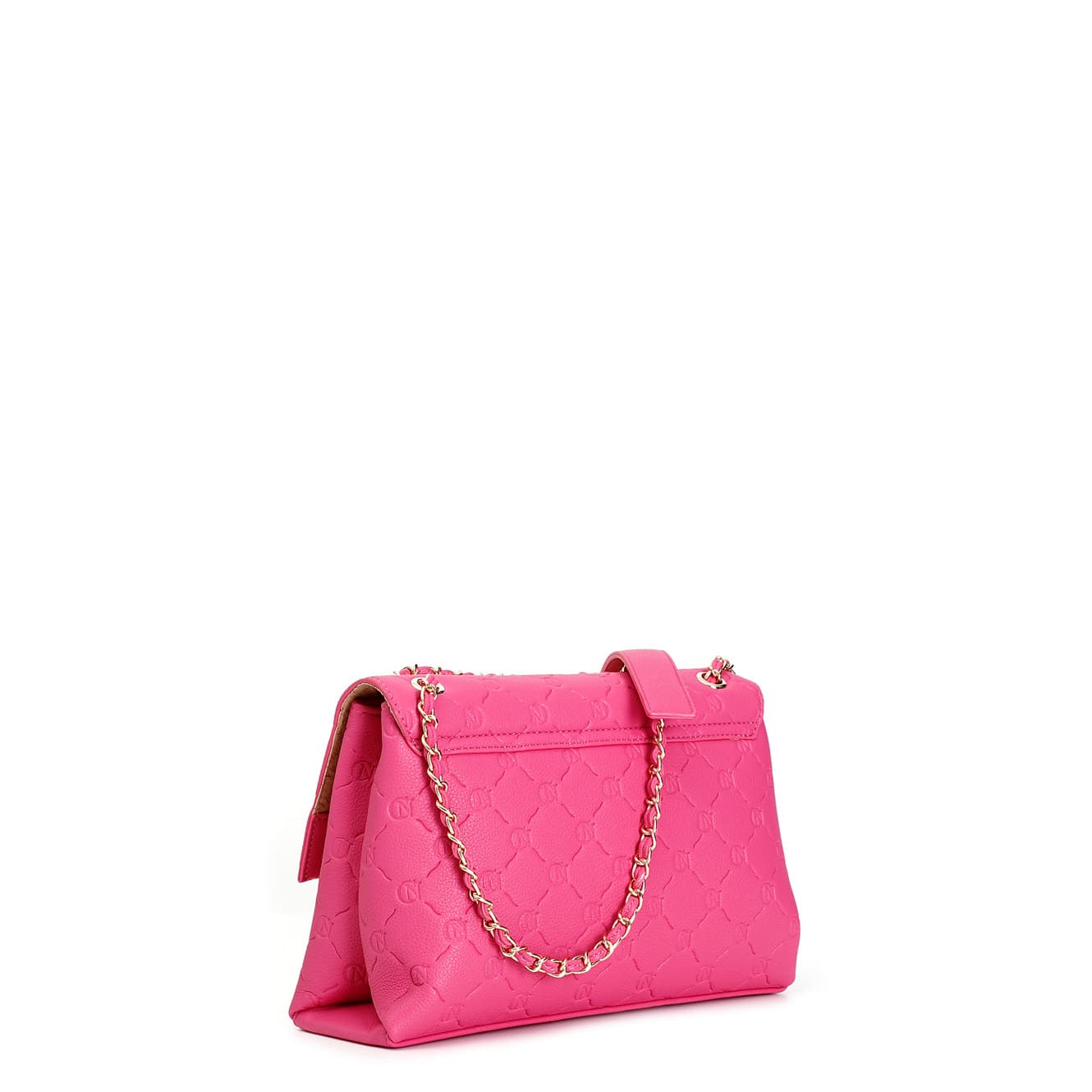 Pattina con logo embossed all over fuxia — vista 4