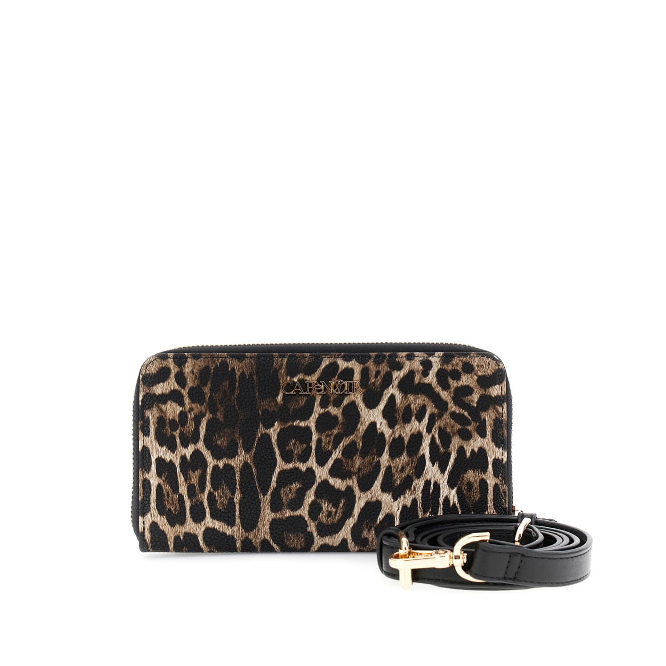 CafèNoir — Portafoglio effetto pelle stampa leopardo animalier