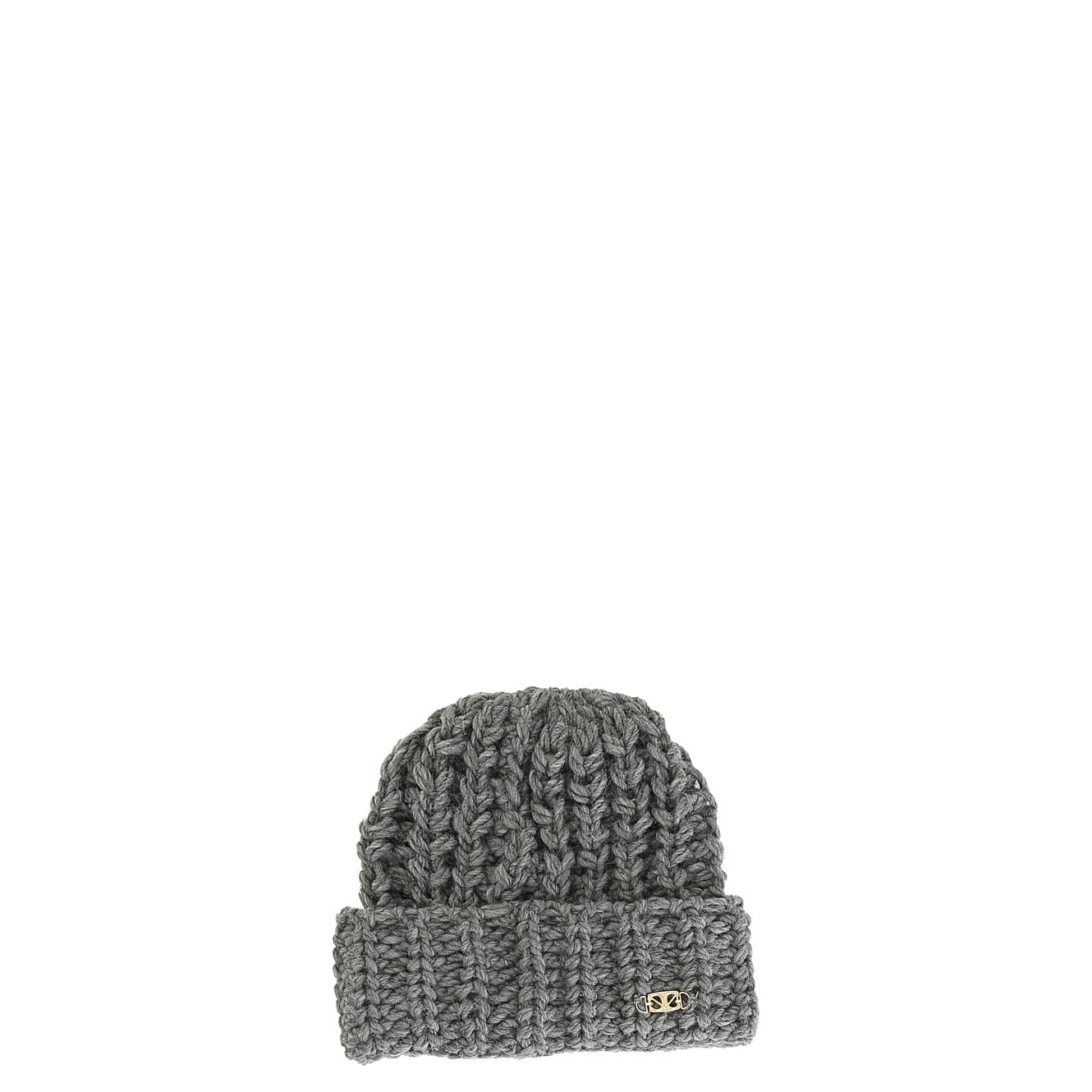 CafèNoir — Cappellino lavorato a treccia fumo