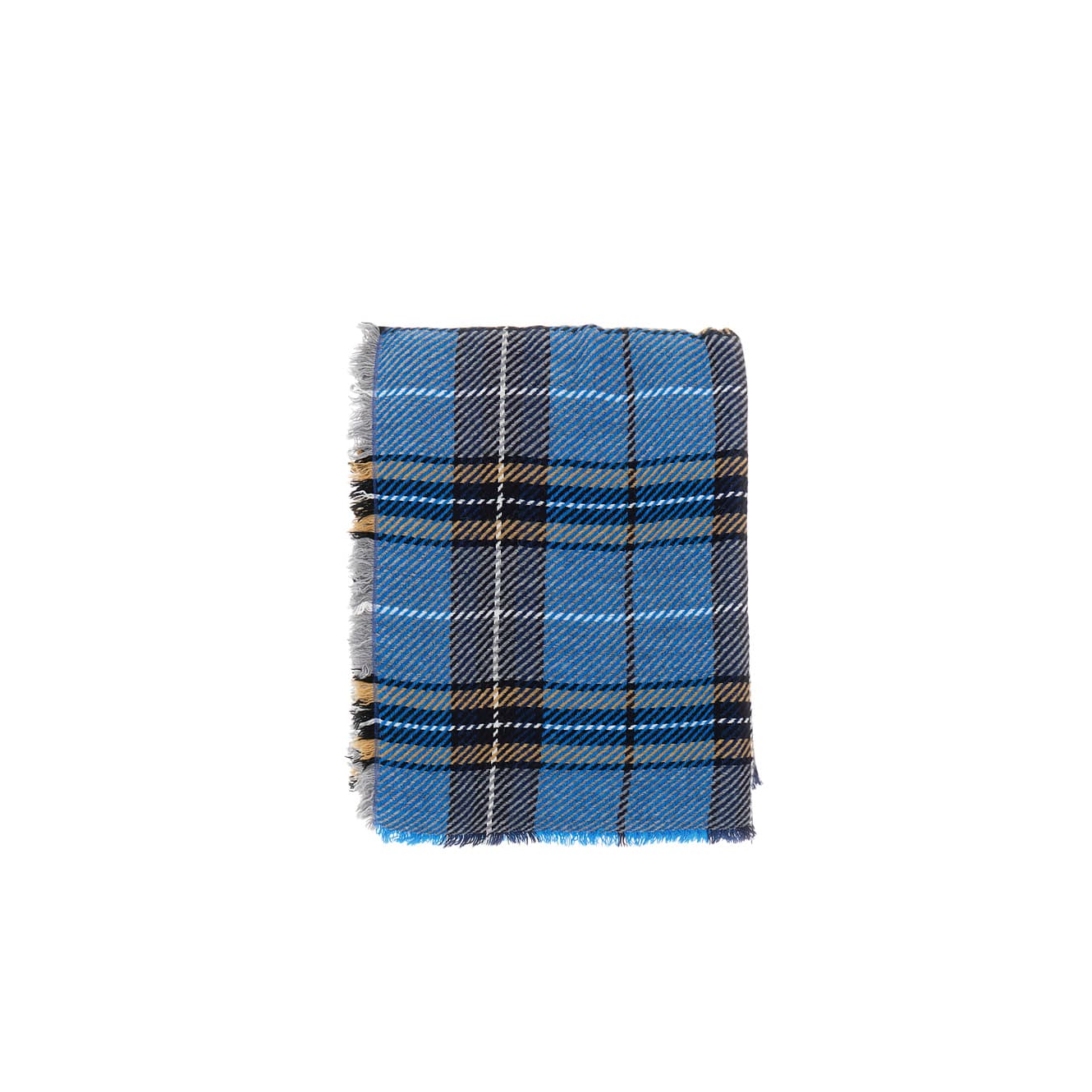 CafèNoir — Sciarpa a quadri madras multi blu