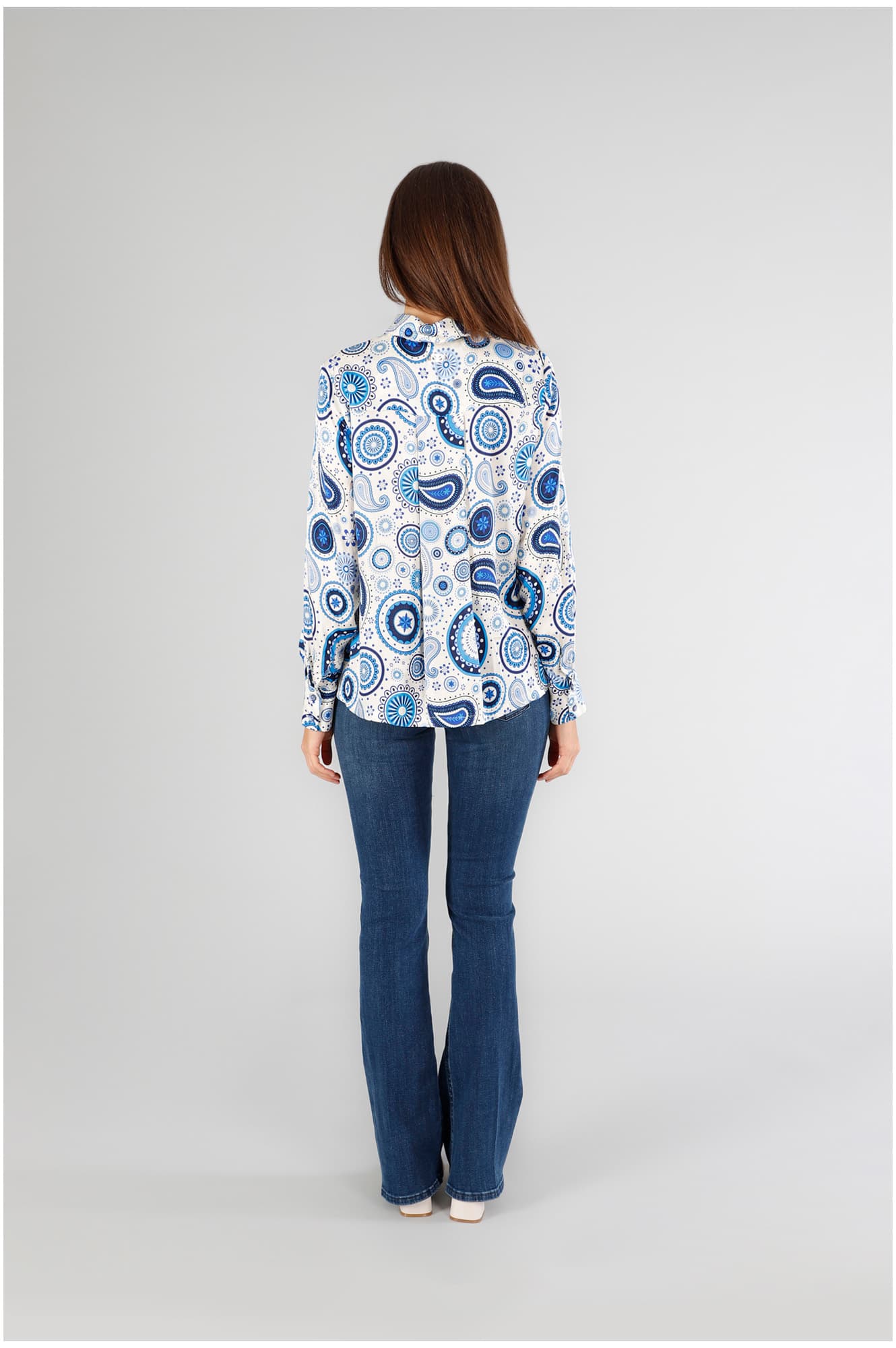 Camicia stampata bandana multiblu — vista 2