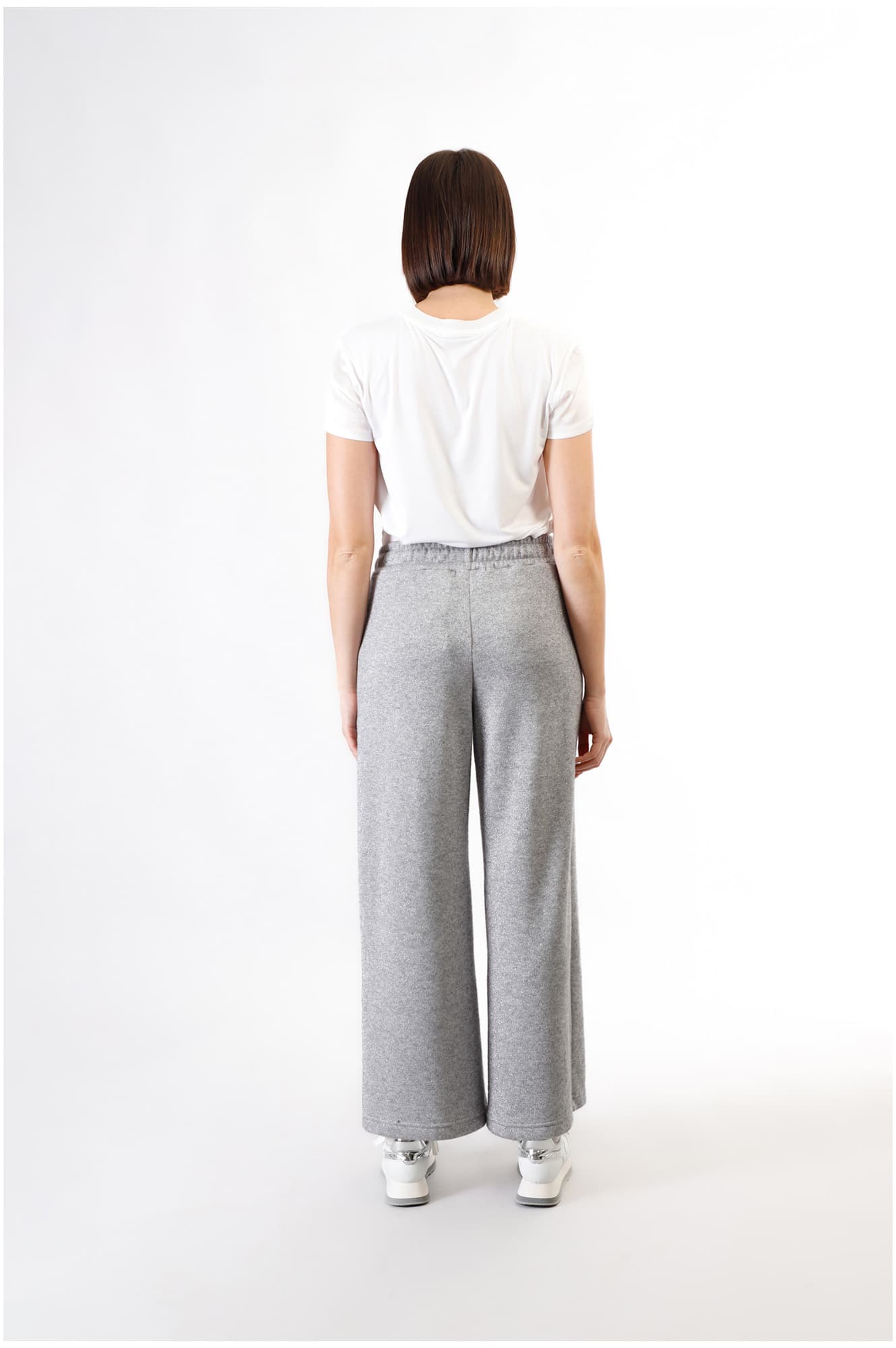 Pantaloni modello palazzo mano calda silver — vista 2