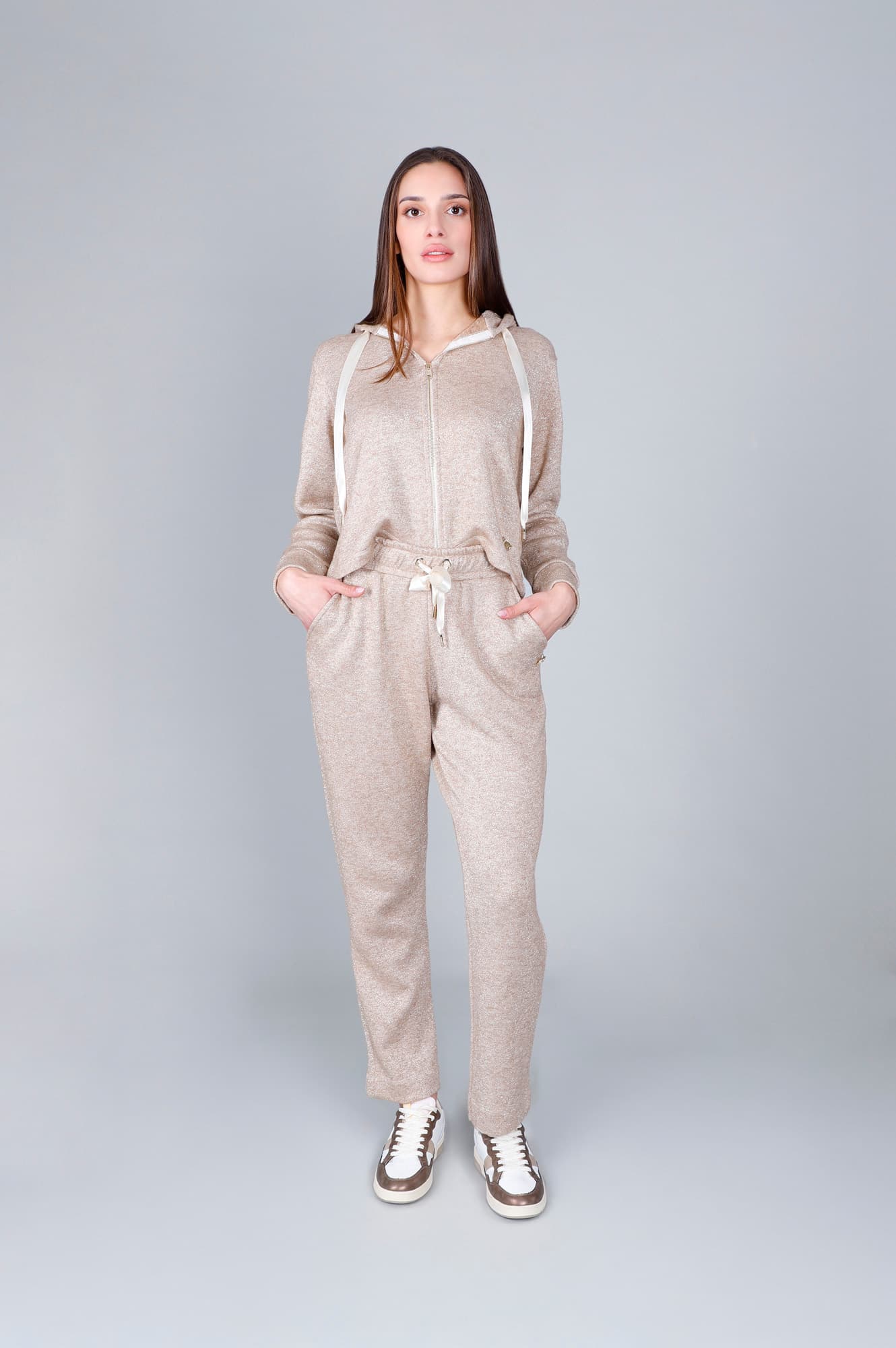 CafèNoir — Pantaloni jogger mano calda gold