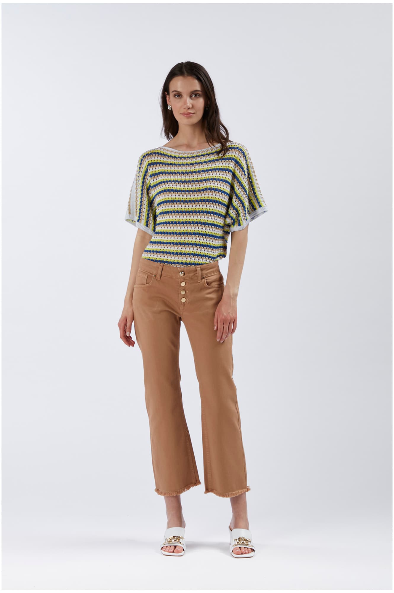 Jeans denim skinny in bull denim ginger — vista 3