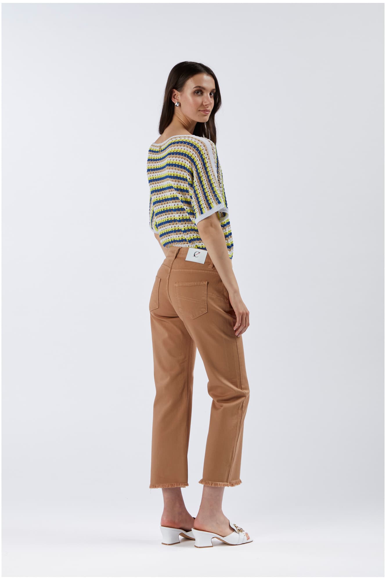 Jeans denim skinny in bull denim ginger — vista 2