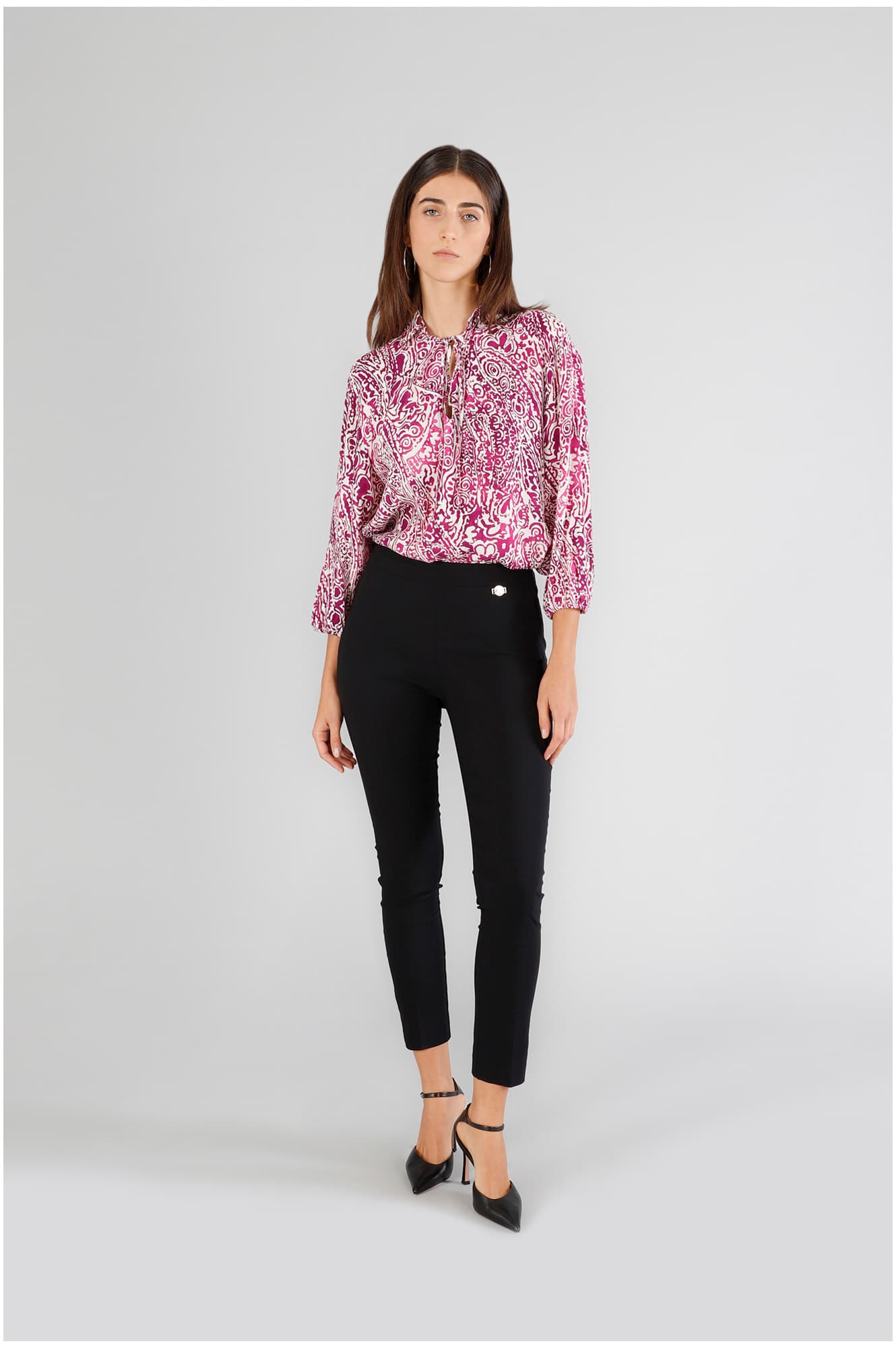 CafèNoir — Leggings tessuto superstretch nero