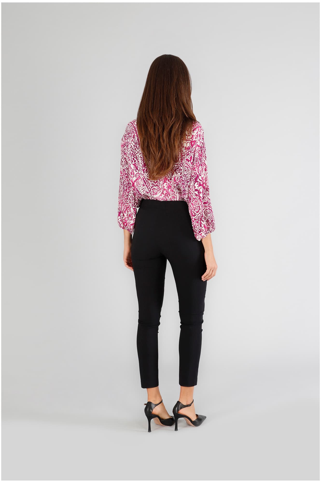 Leggings tessuto superstretch nero — vista 2