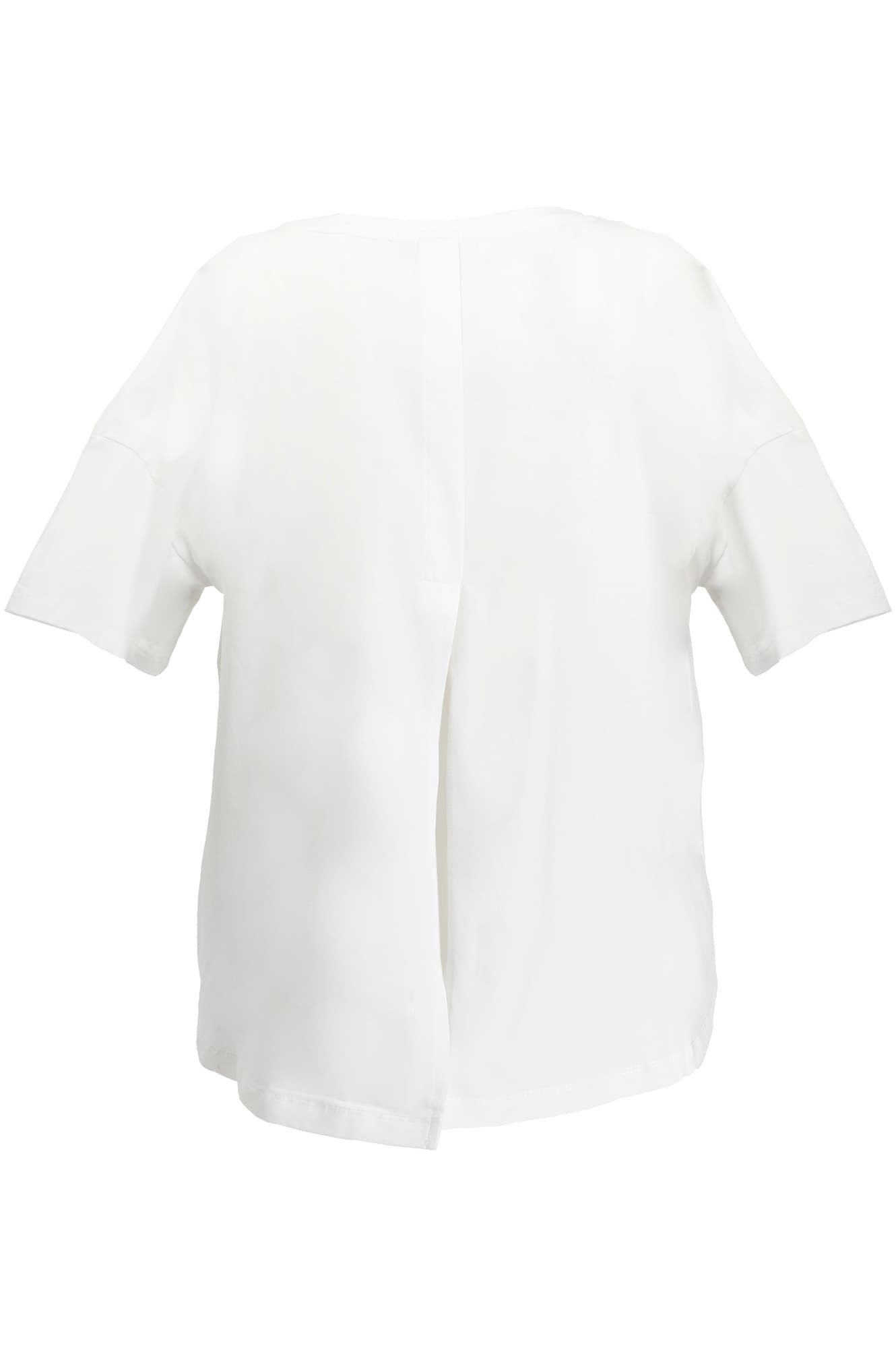 T-shirt con scritta "peace of mind" bianco — vista 2
