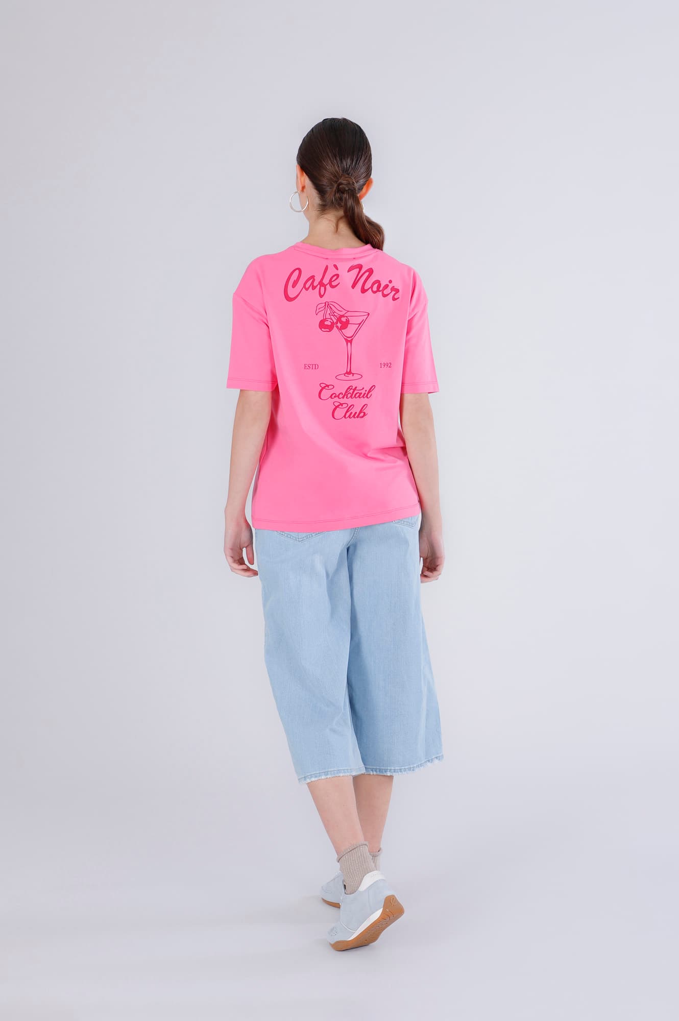 T-shirt con stampa cocktail bubble gum — vista 2