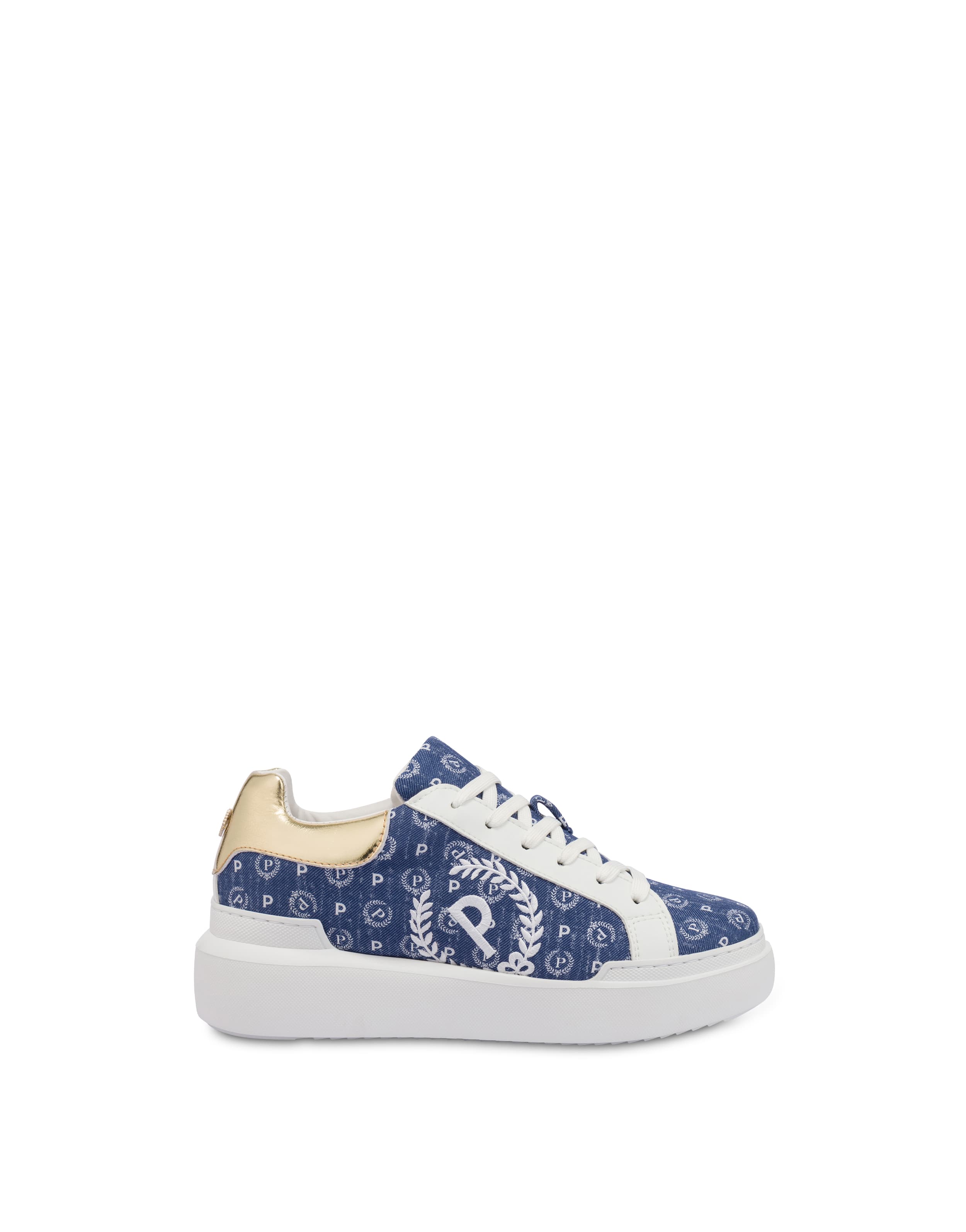 pollini — Sneakers Heritage Denim Jacquard
