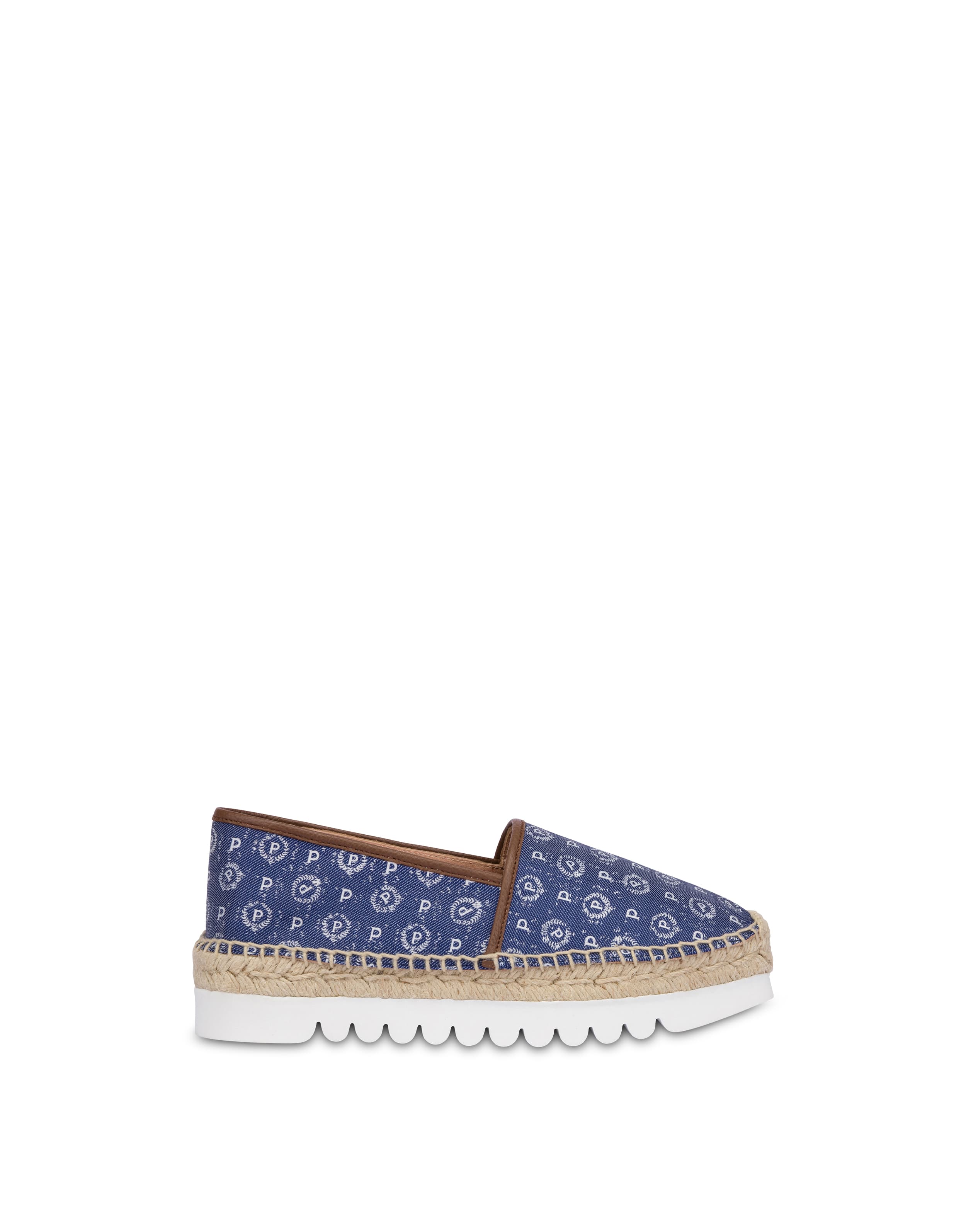 pollini — Espadrillas Heritage Denim Jacquard