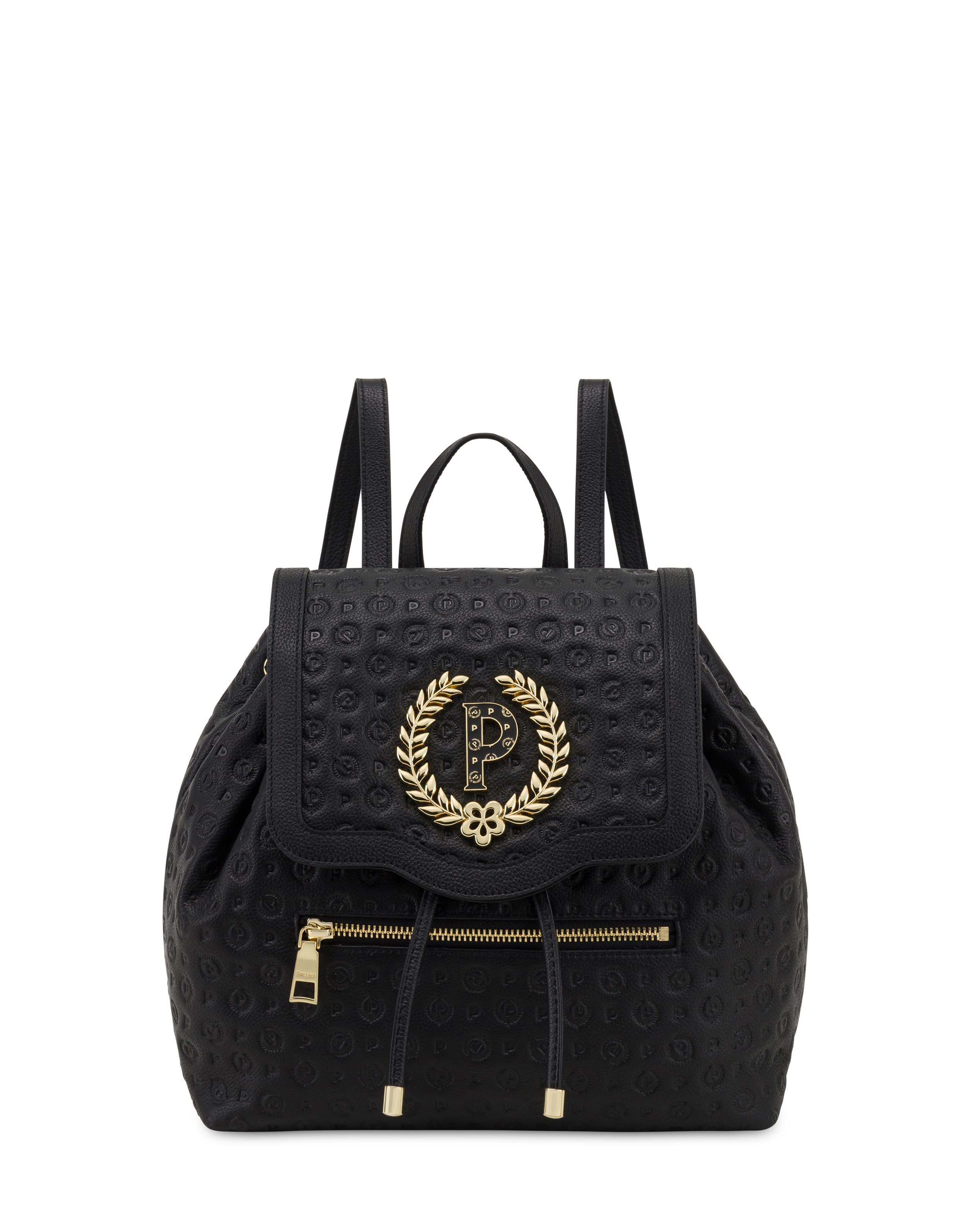 pollini — Zaino Heritage Logo Embossed