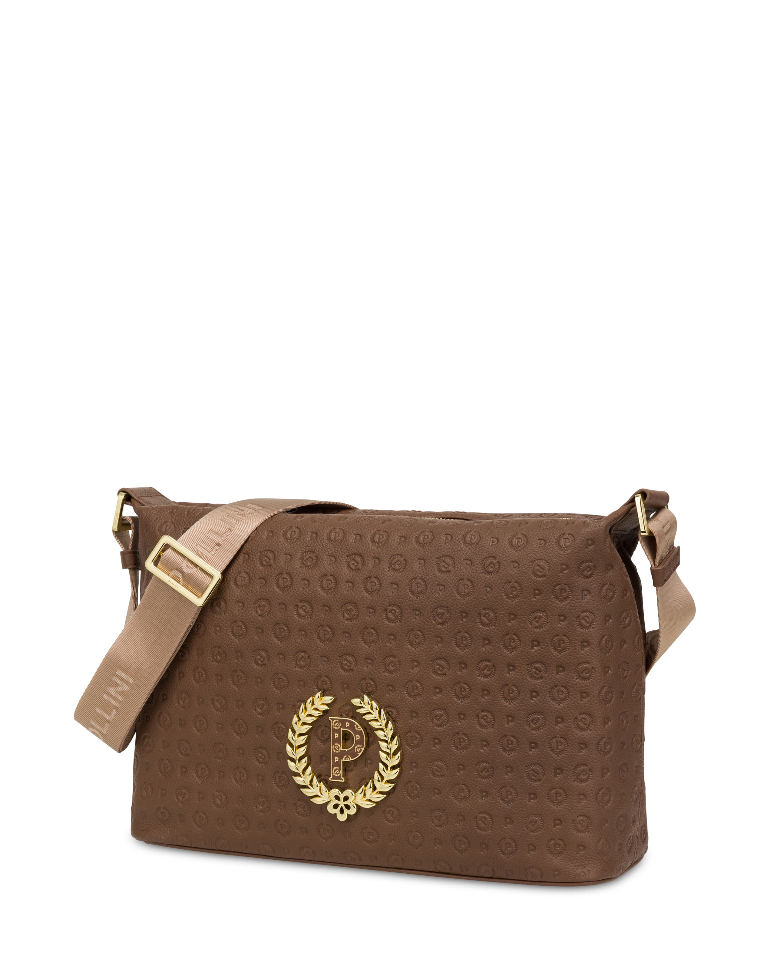 Borsa a spalla con tracolla regolabile Heritage Logo Embossed — vista 2