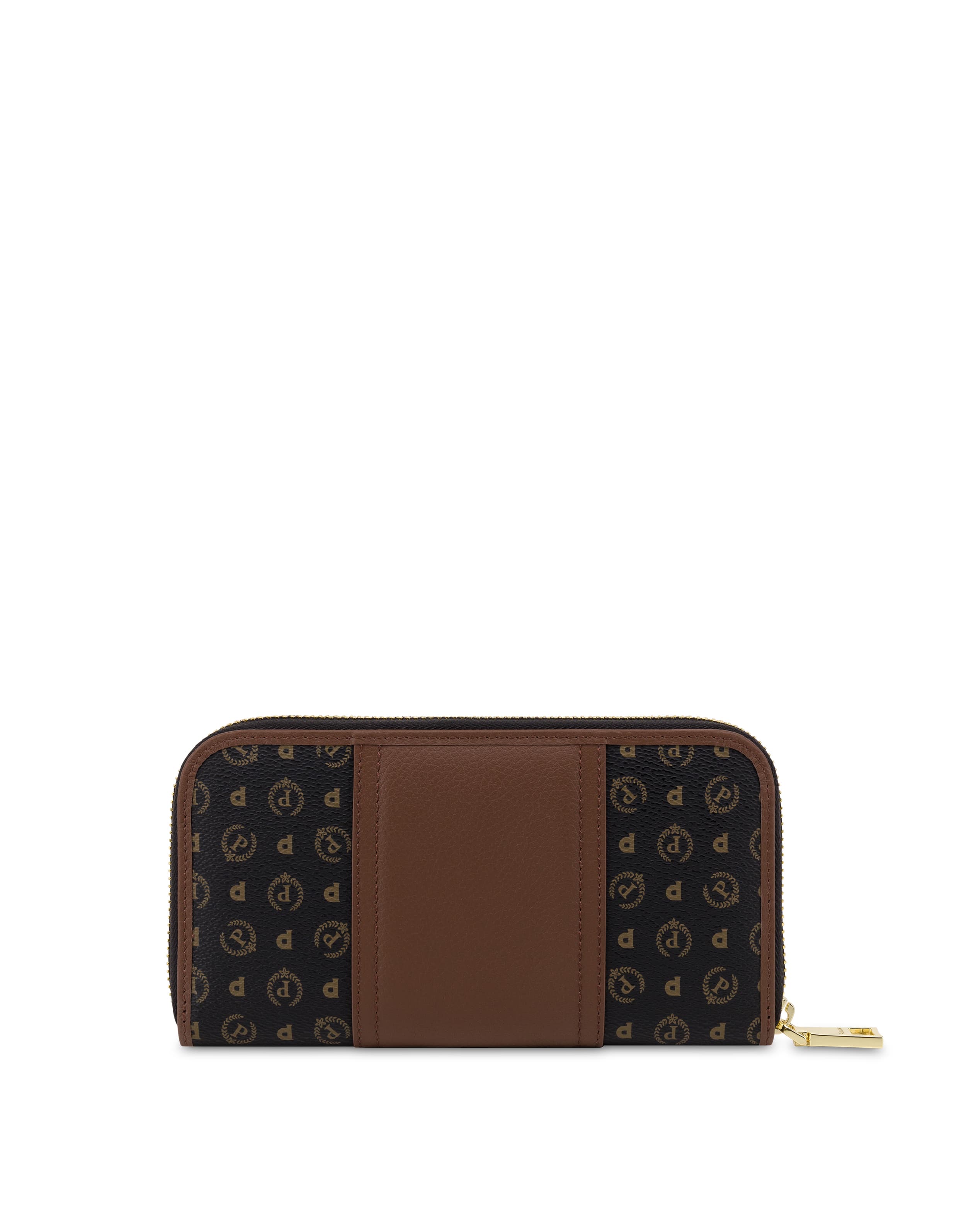 Portafoglio zip around Heritage 70 NERO/MARRONE. — vista 2