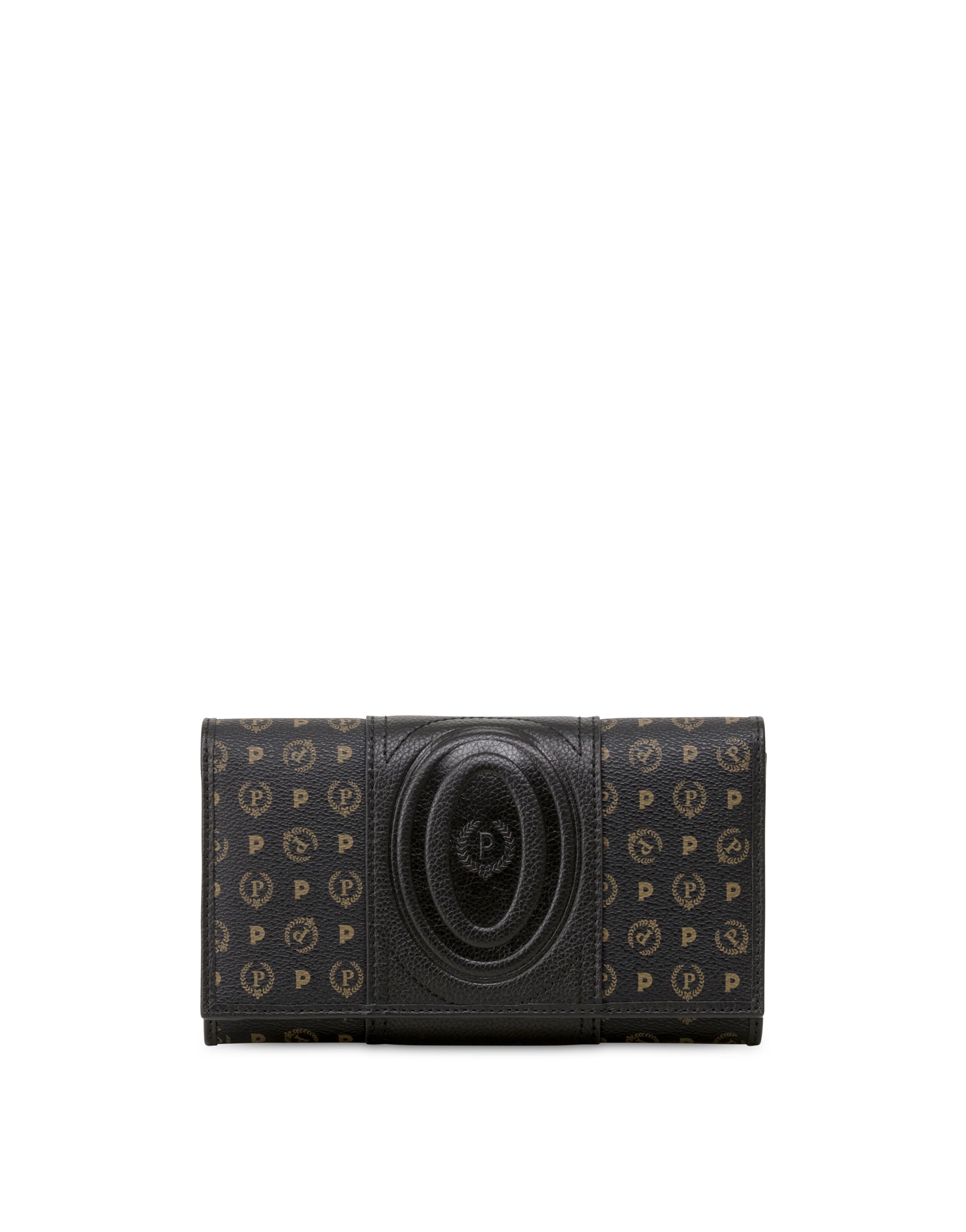 pollini — Portafoglio Heritage 70 NERO/NERO.
