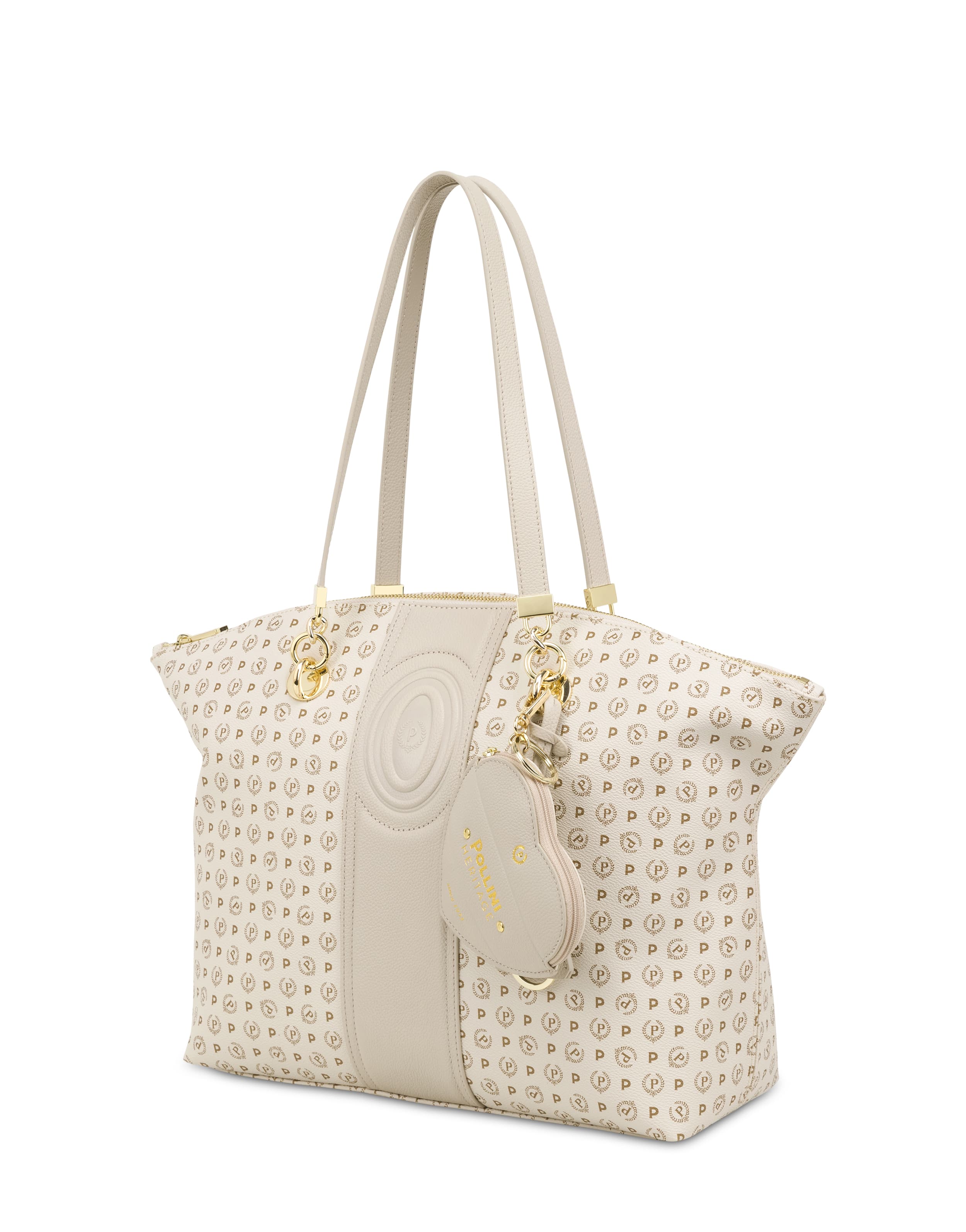 Tote bag Heritage 70 AVORIO/AVORIO. — vista 2