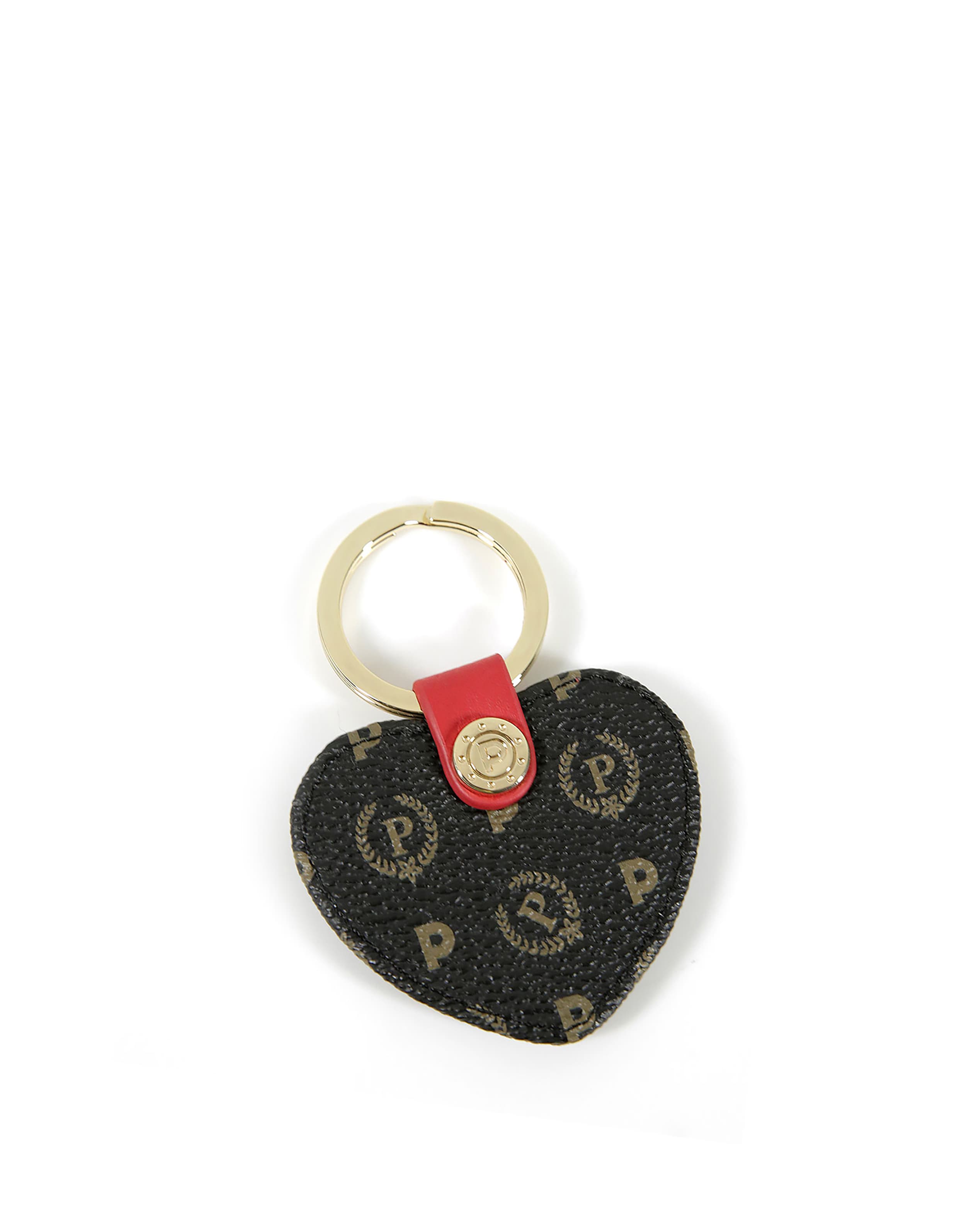 pollini — Portachiavi cuore Heritage Logo Classic