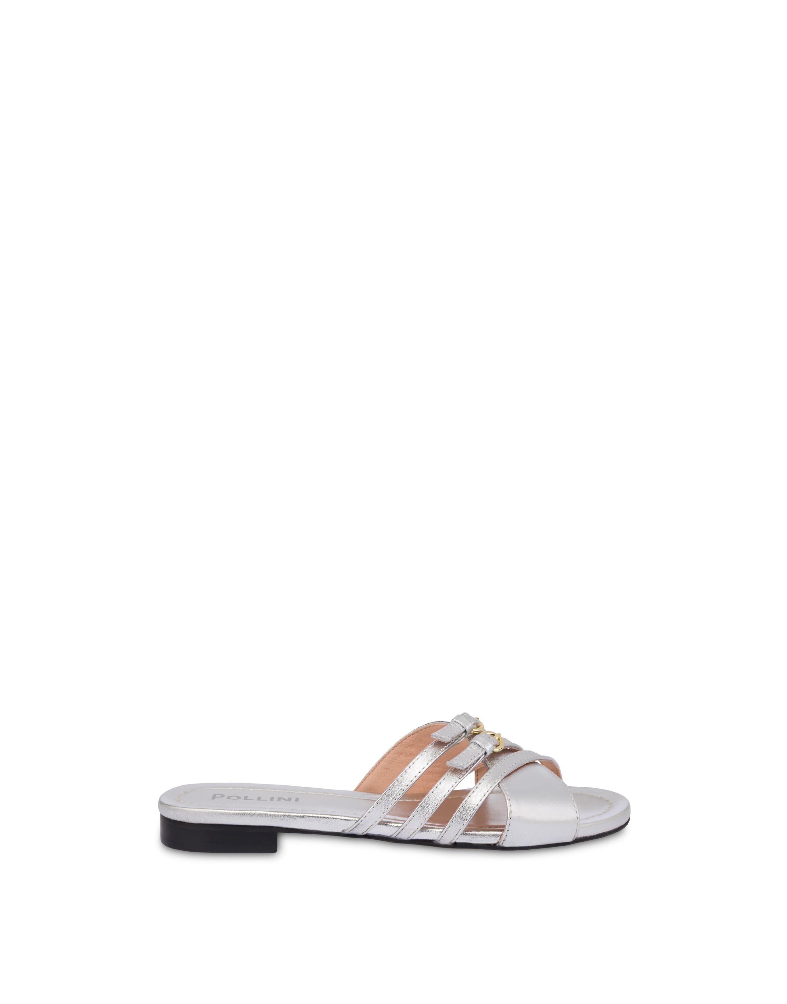 pollini — Sabot Echos In Nappa Laminata