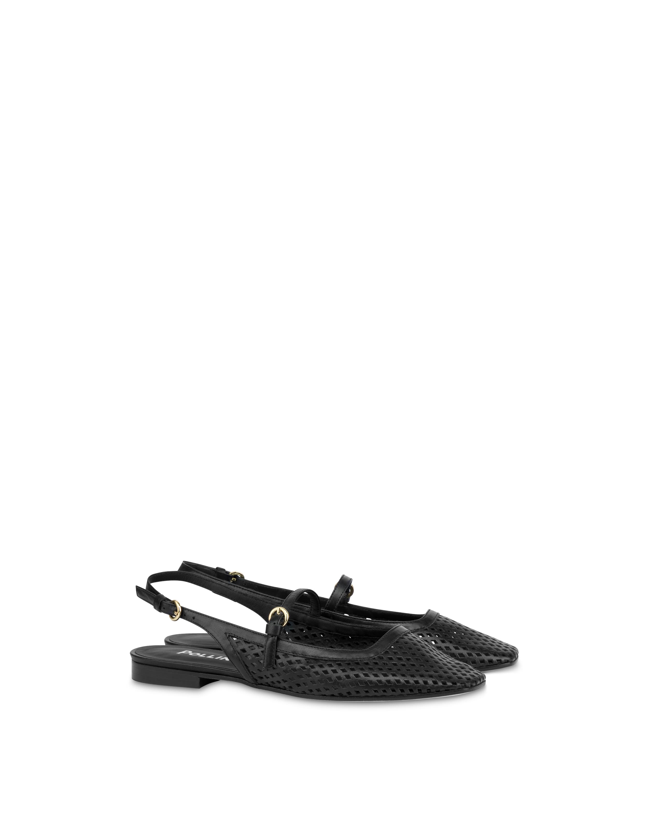 Sling Back Nina In Vitello — vista 2